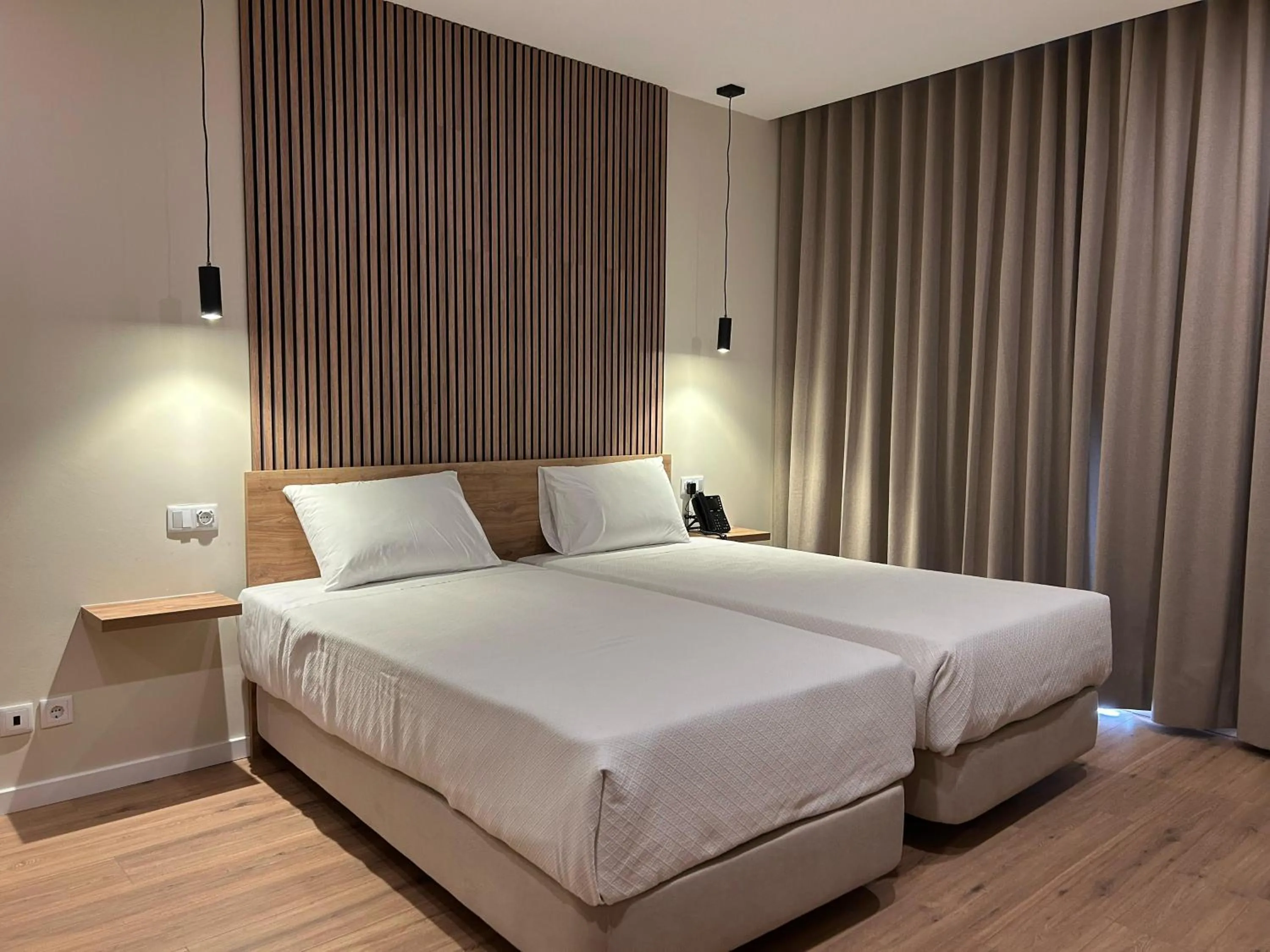 Bed in Hotel Caldas Internacional