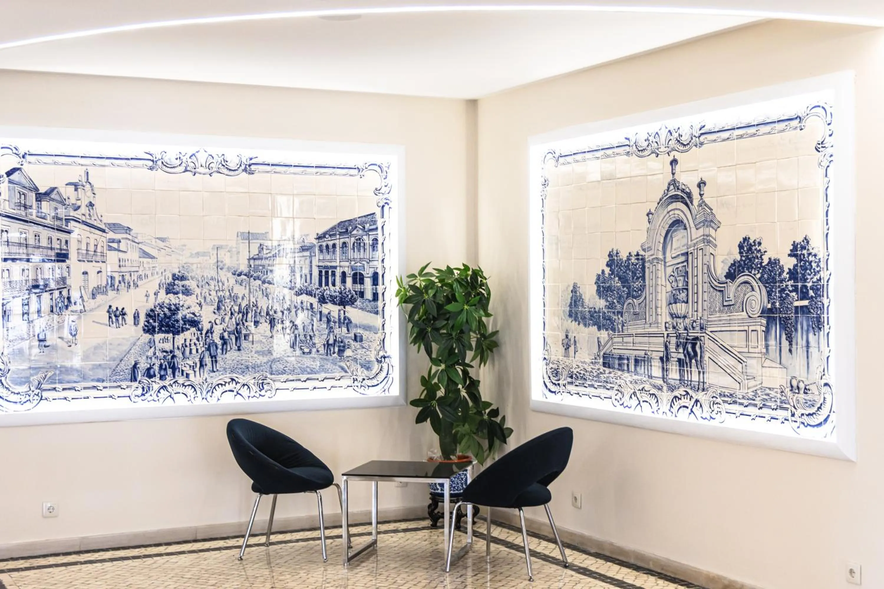Seating area in Hotel Caldas Internacional