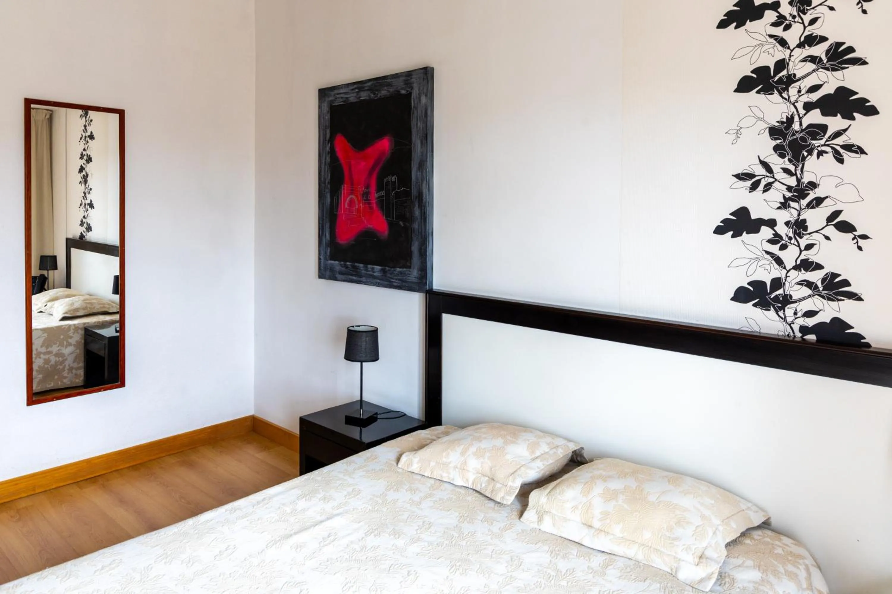 Bed in Hotel Caldas Internacional