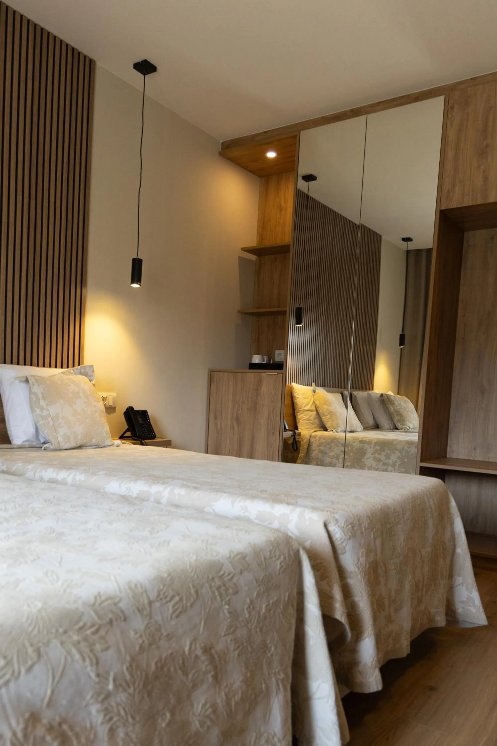 Bed in Hotel Caldas Internacional