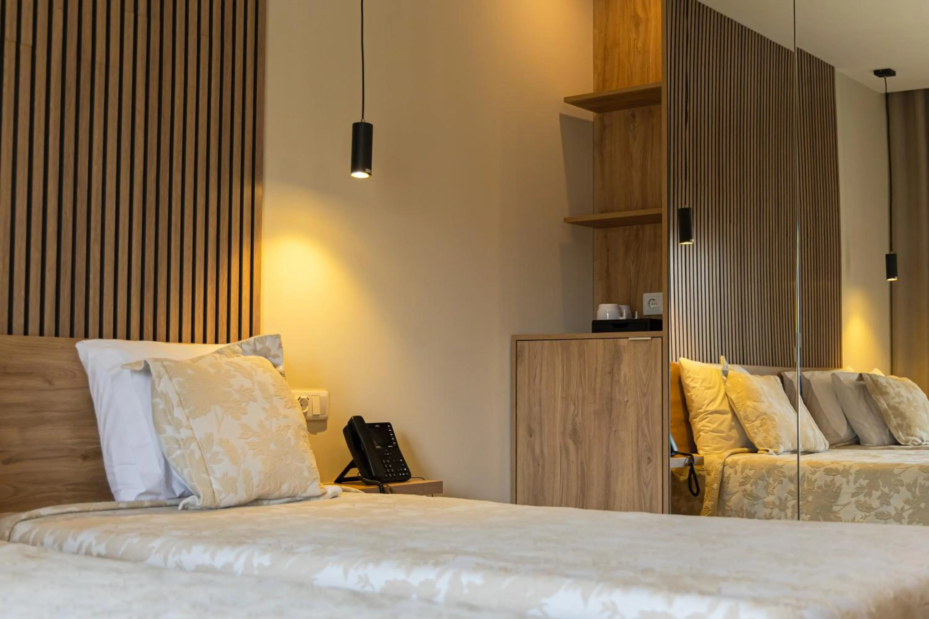 Bed in Hotel Caldas Internacional