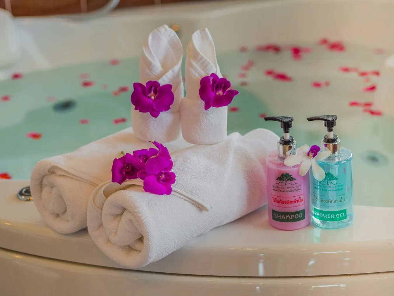 Bathroom in Chiangkhan River Mountain Resort