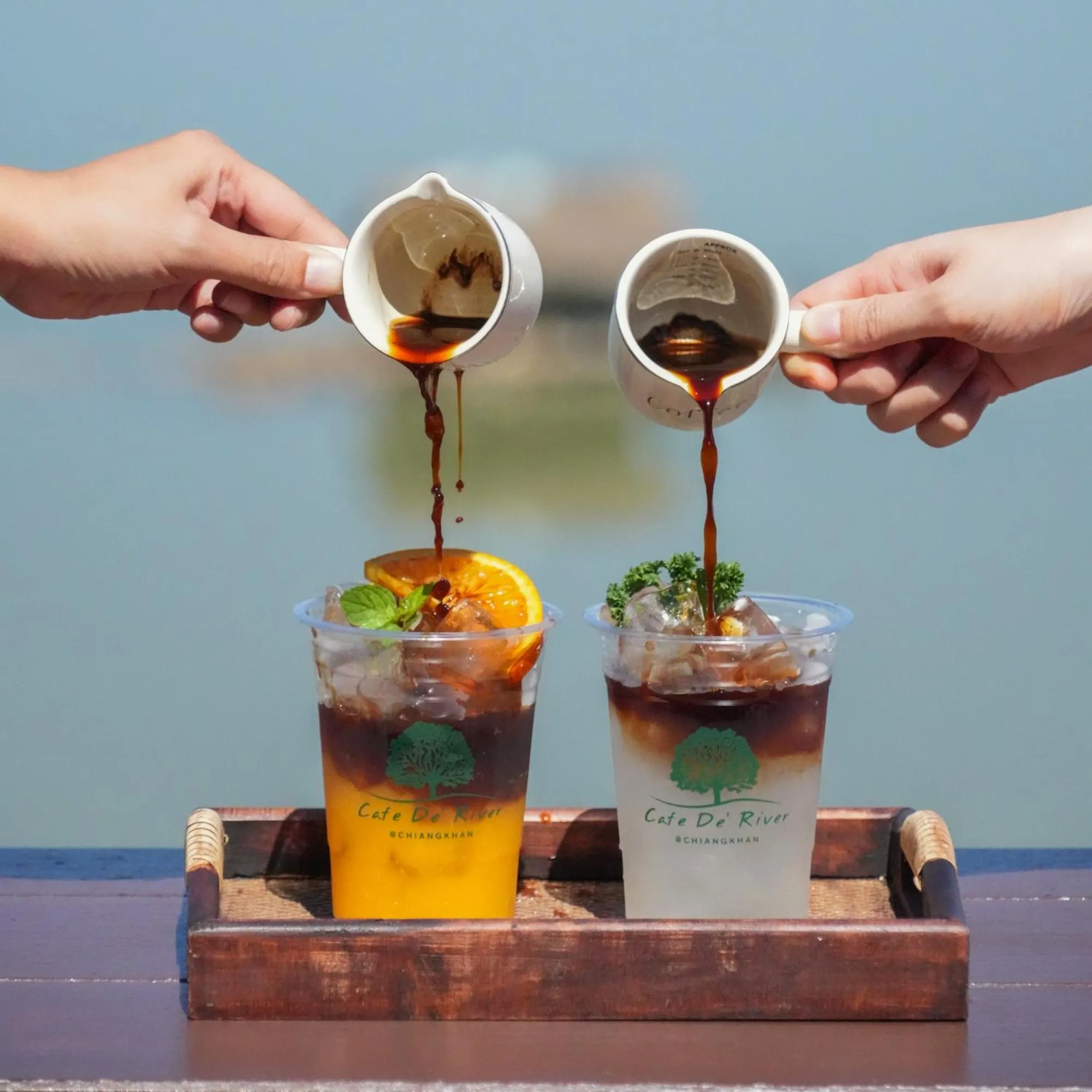 Food and drinks in Chiangkhan River Mountain Resort