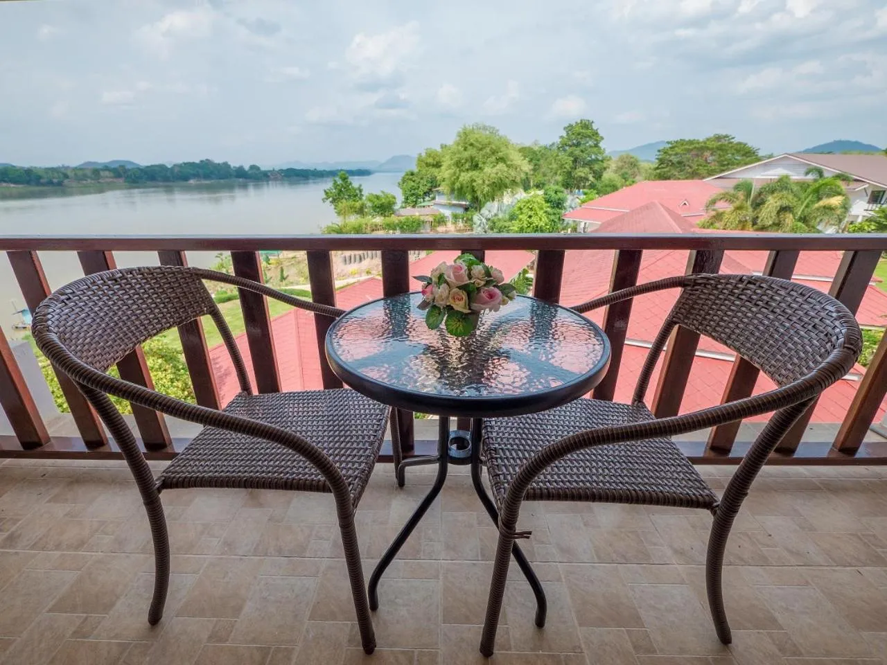 Balcony/Terrace in Chiangkhan River Mountain Resort