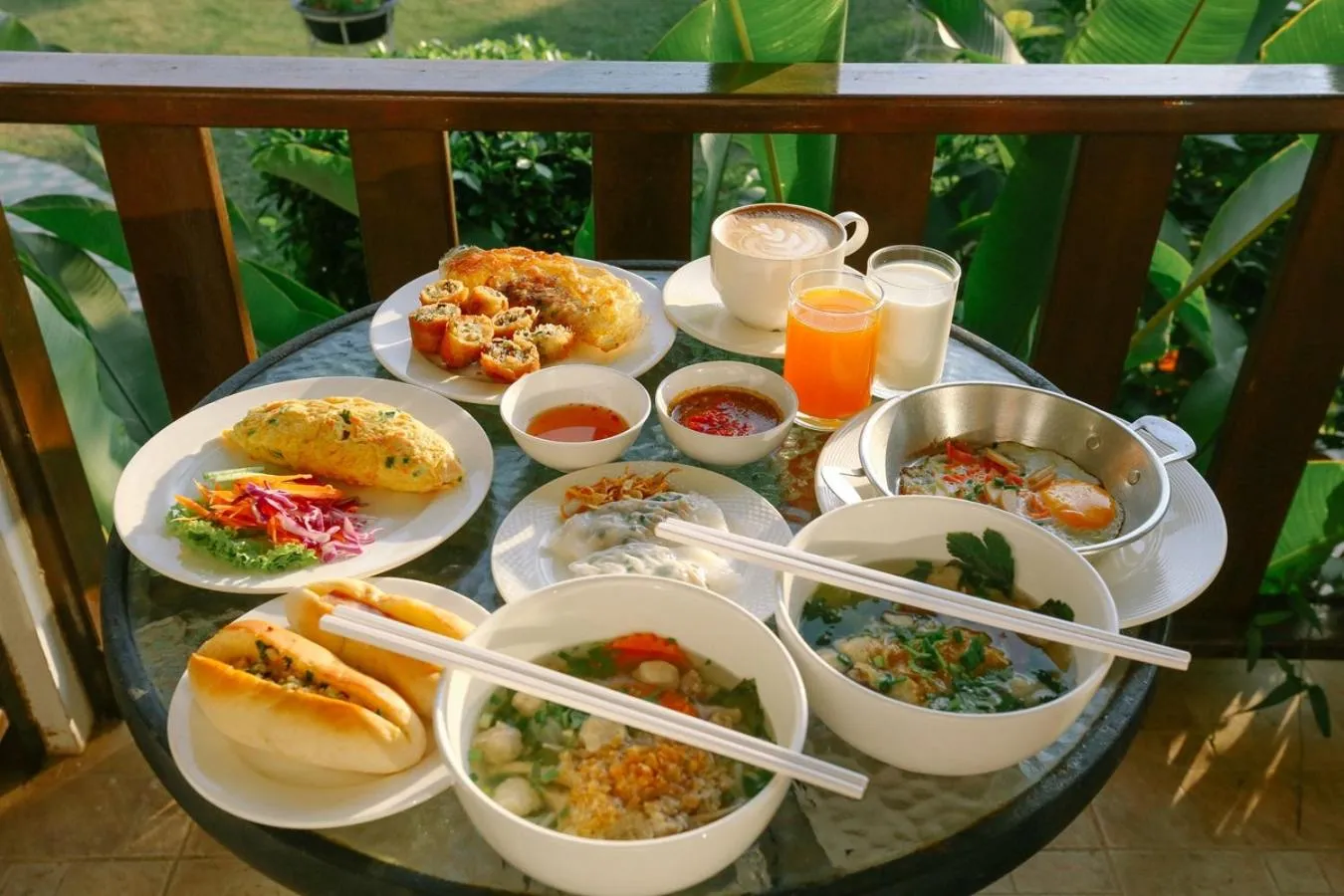 Breakfast in Chiangkhan River Mountain Resort