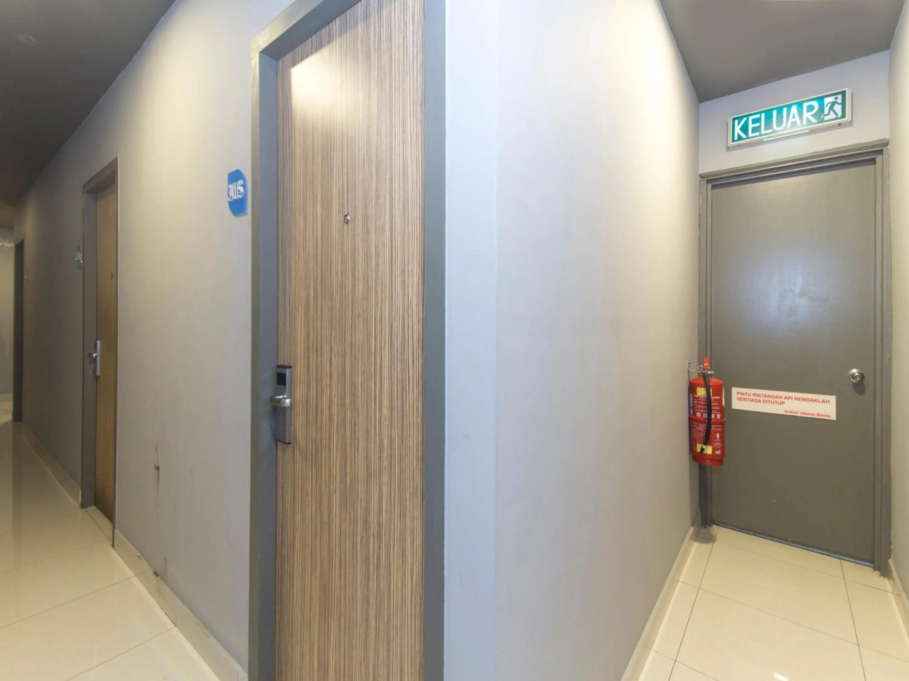 Floor plan in i-Hotel Kuala Lumpur