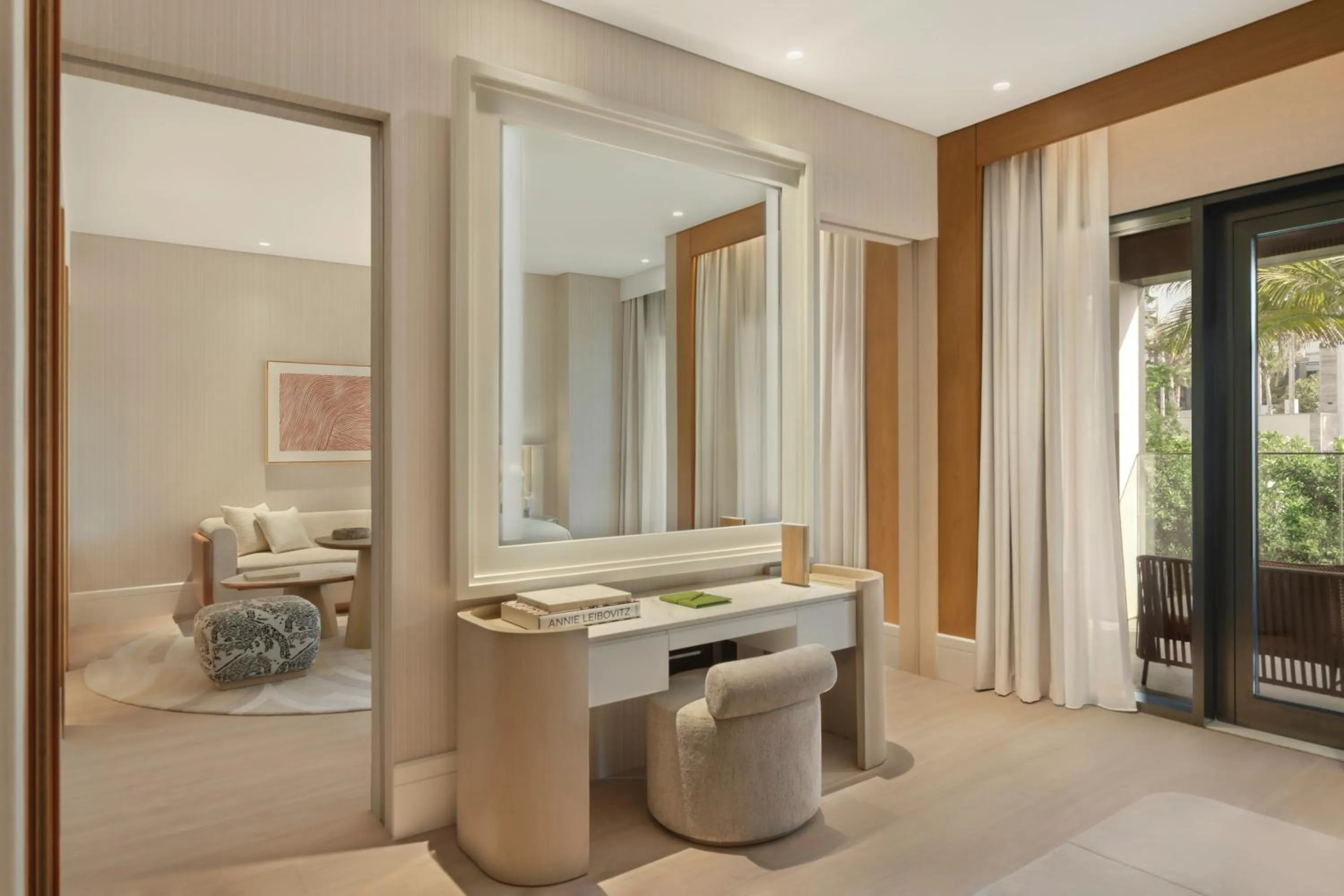 Bedroom in Delano Dubai at Bluewaters