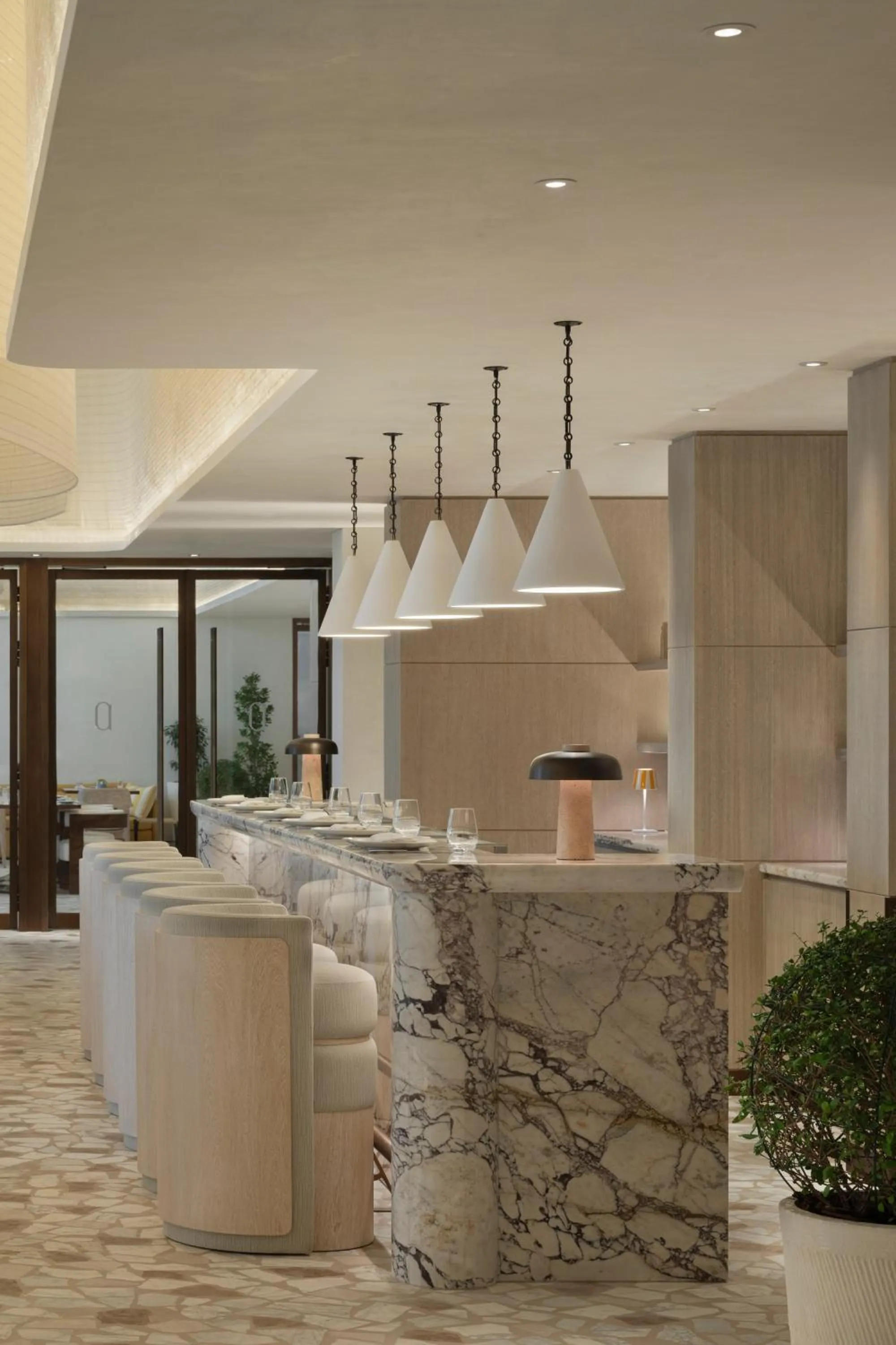 Restaurant/places to eat in Delano Dubai at Bluewaters