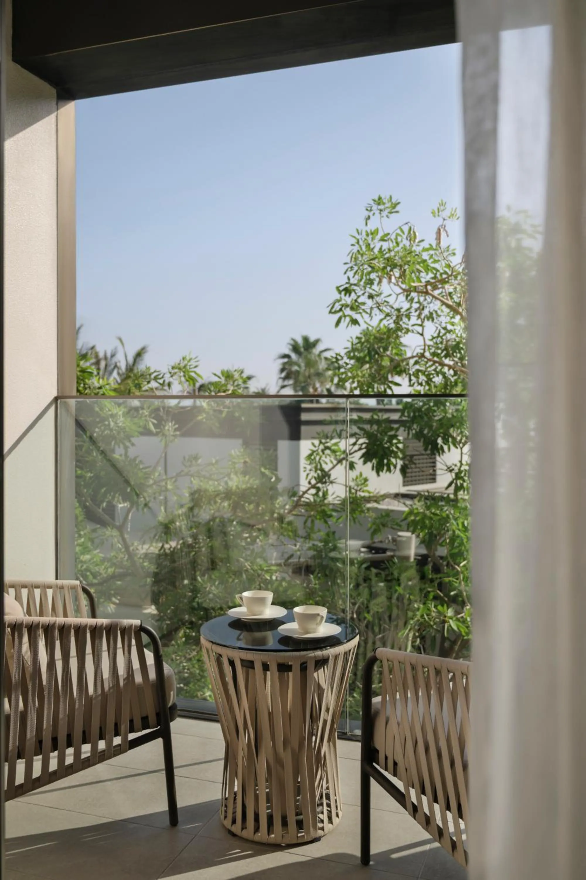 Balcony/Terrace in Delano Dubai at Bluewaters