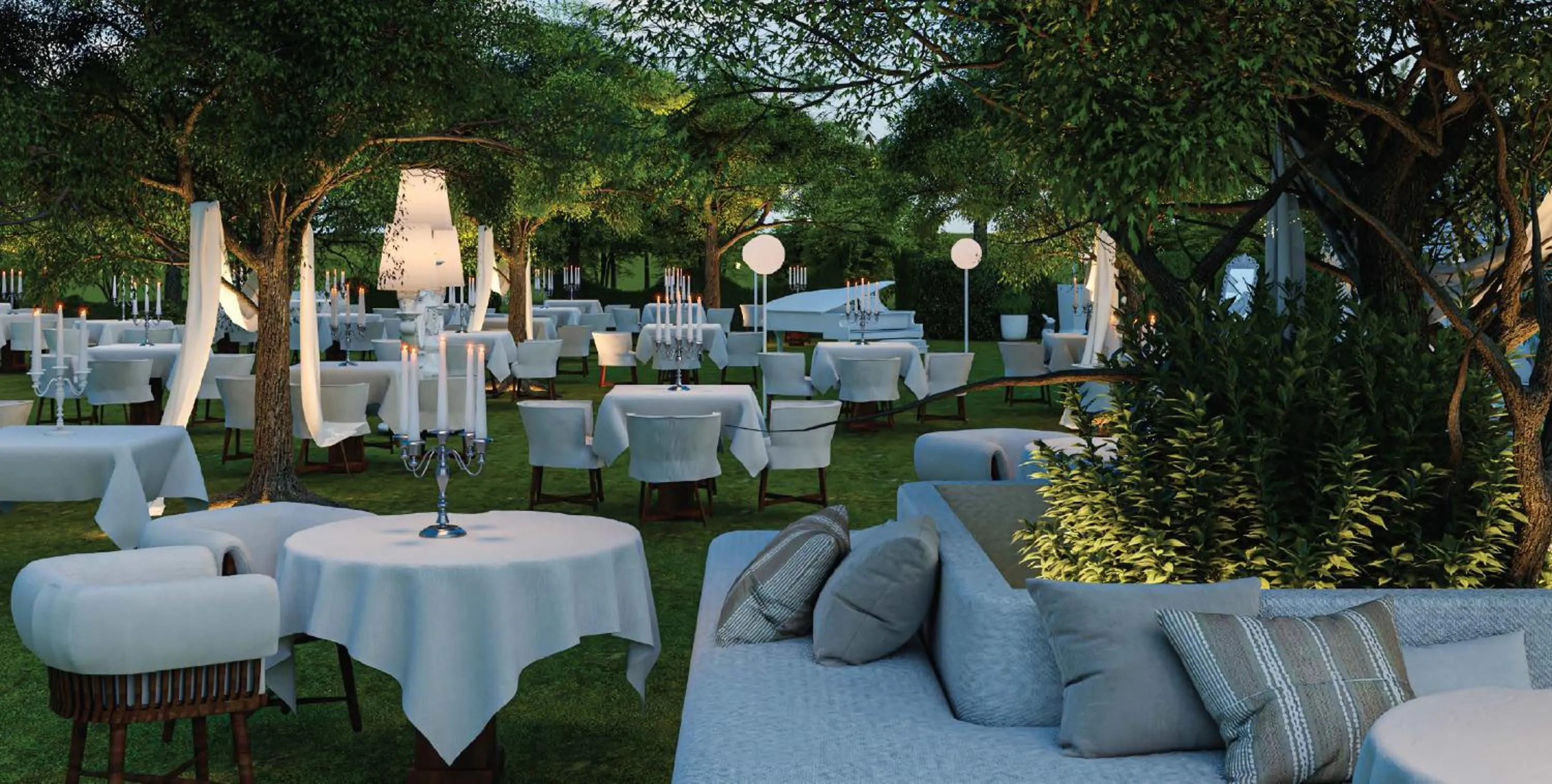 Restaurant/places to eat in Delano Dubai at Bluewaters