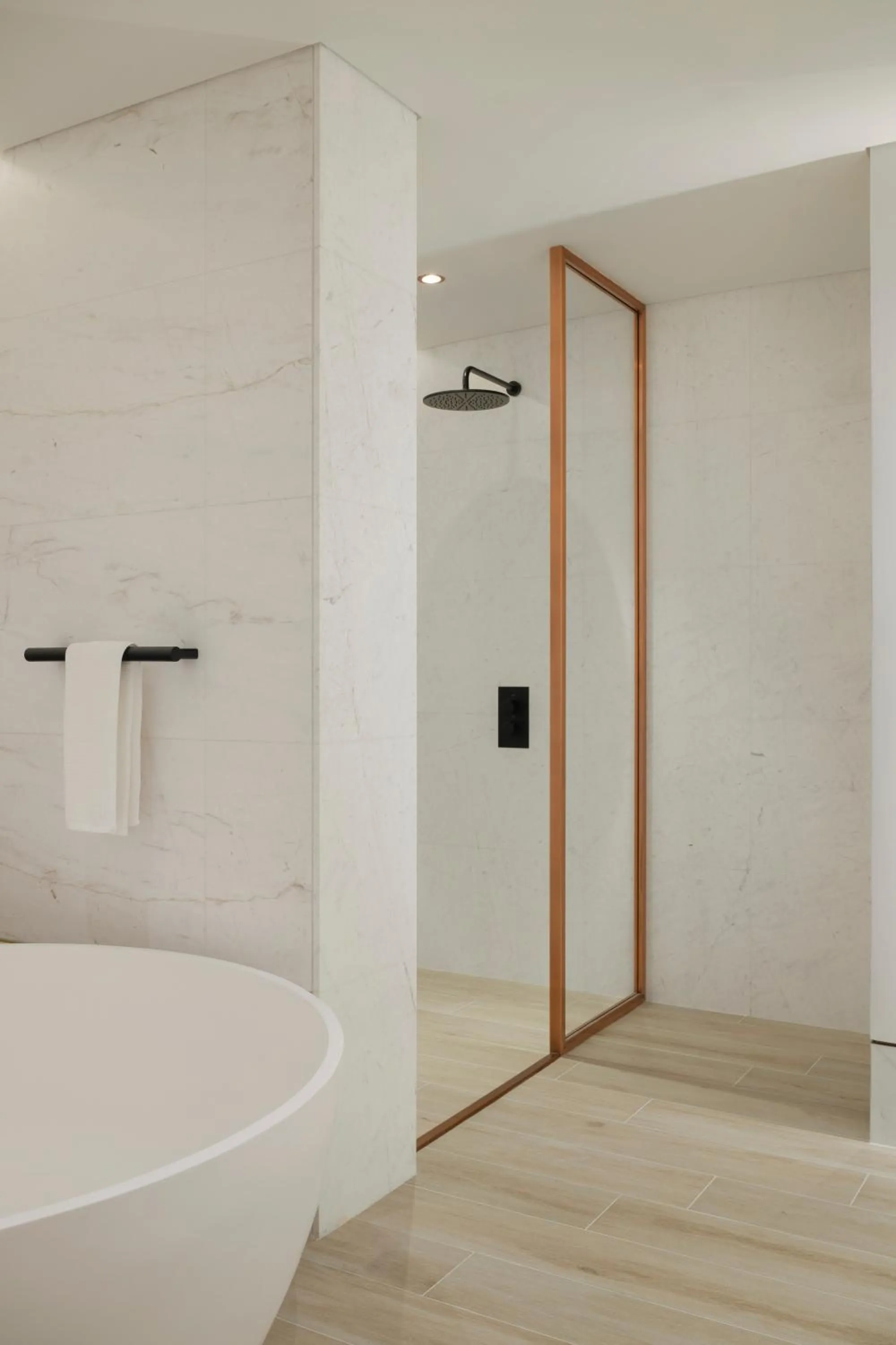 Bathroom in Delano Dubai at Bluewaters