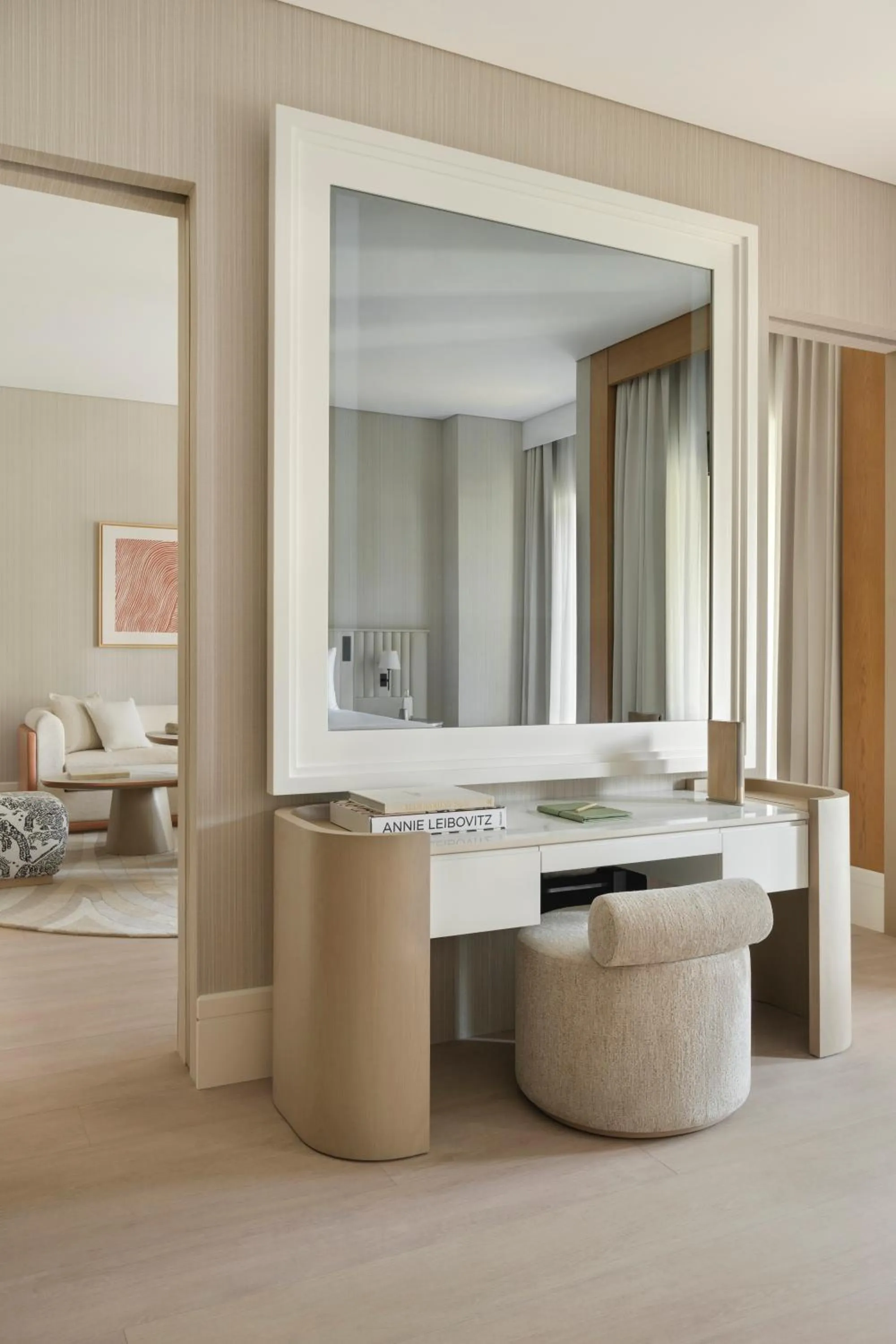 Bedroom in Delano Dubai at Bluewaters