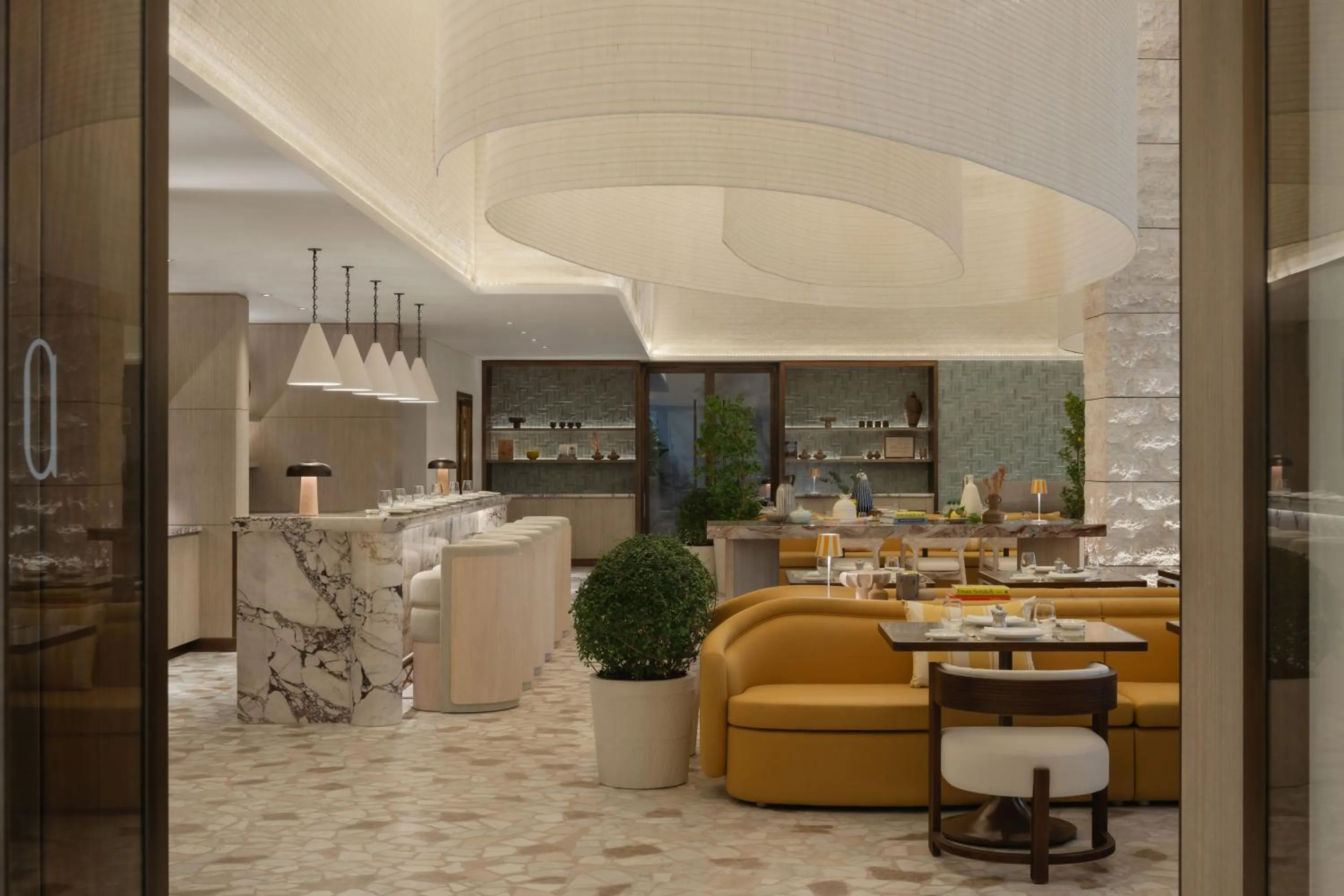 Restaurant/places to eat in Delano Dubai at Bluewaters