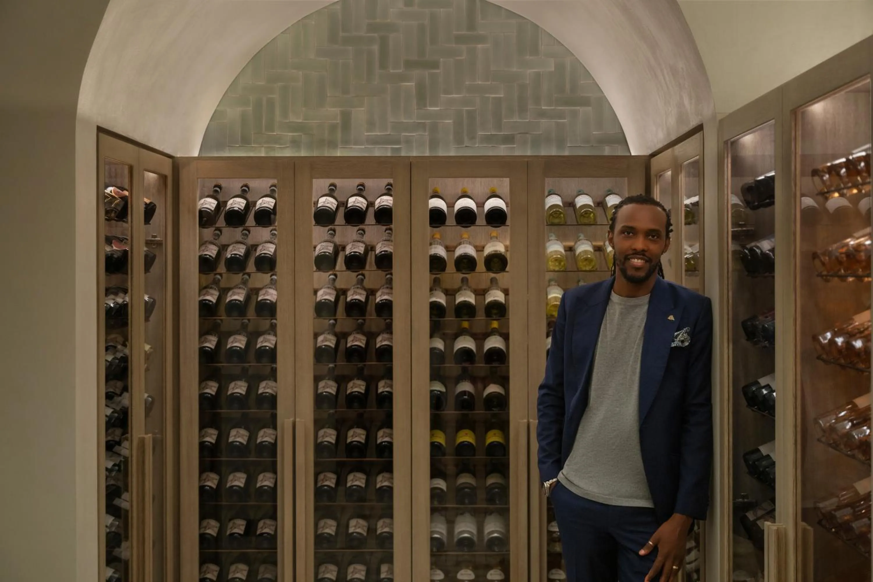 People in Caesars Palace Dubai