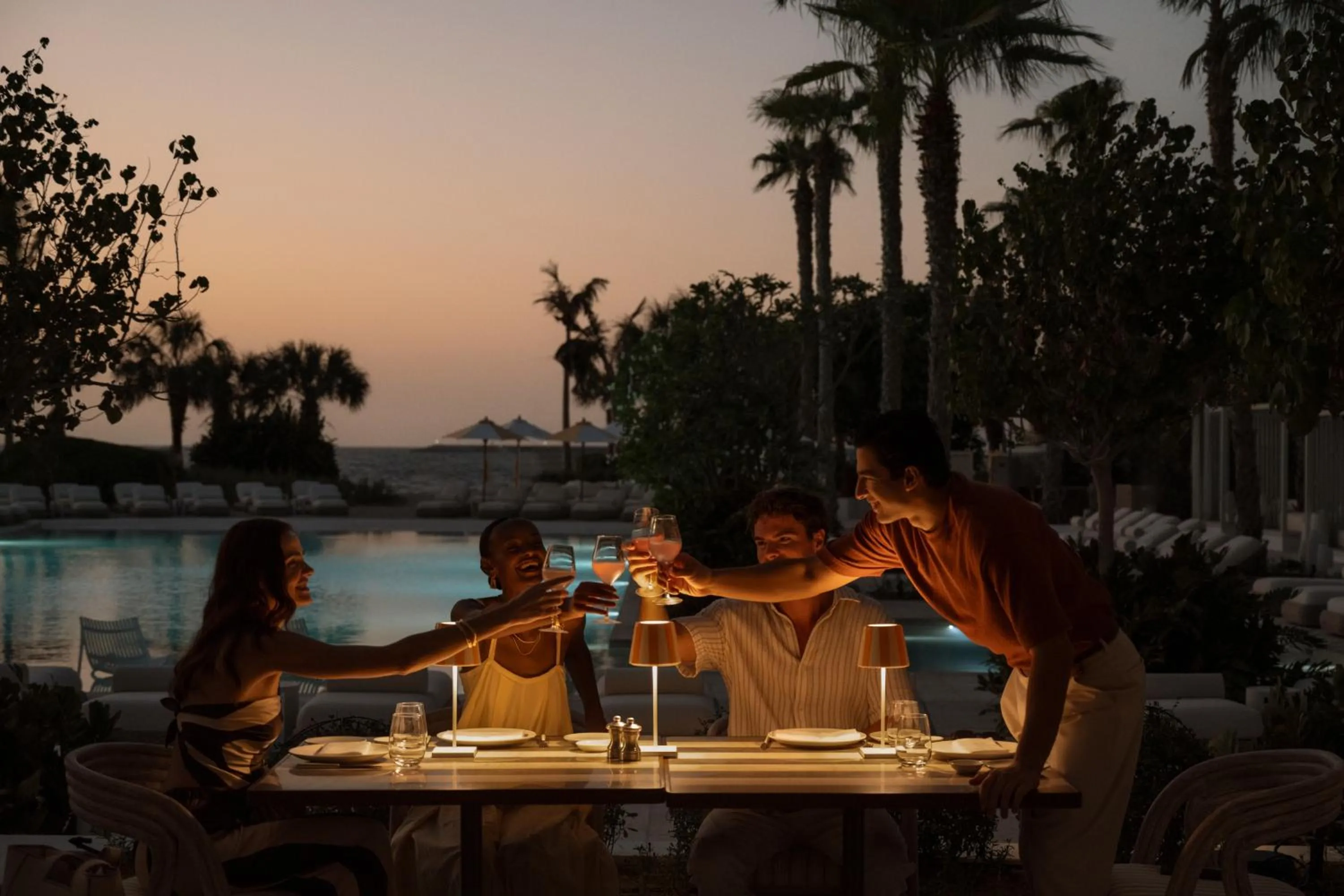 Restaurant/places to eat in Delano Dubai at Bluewaters