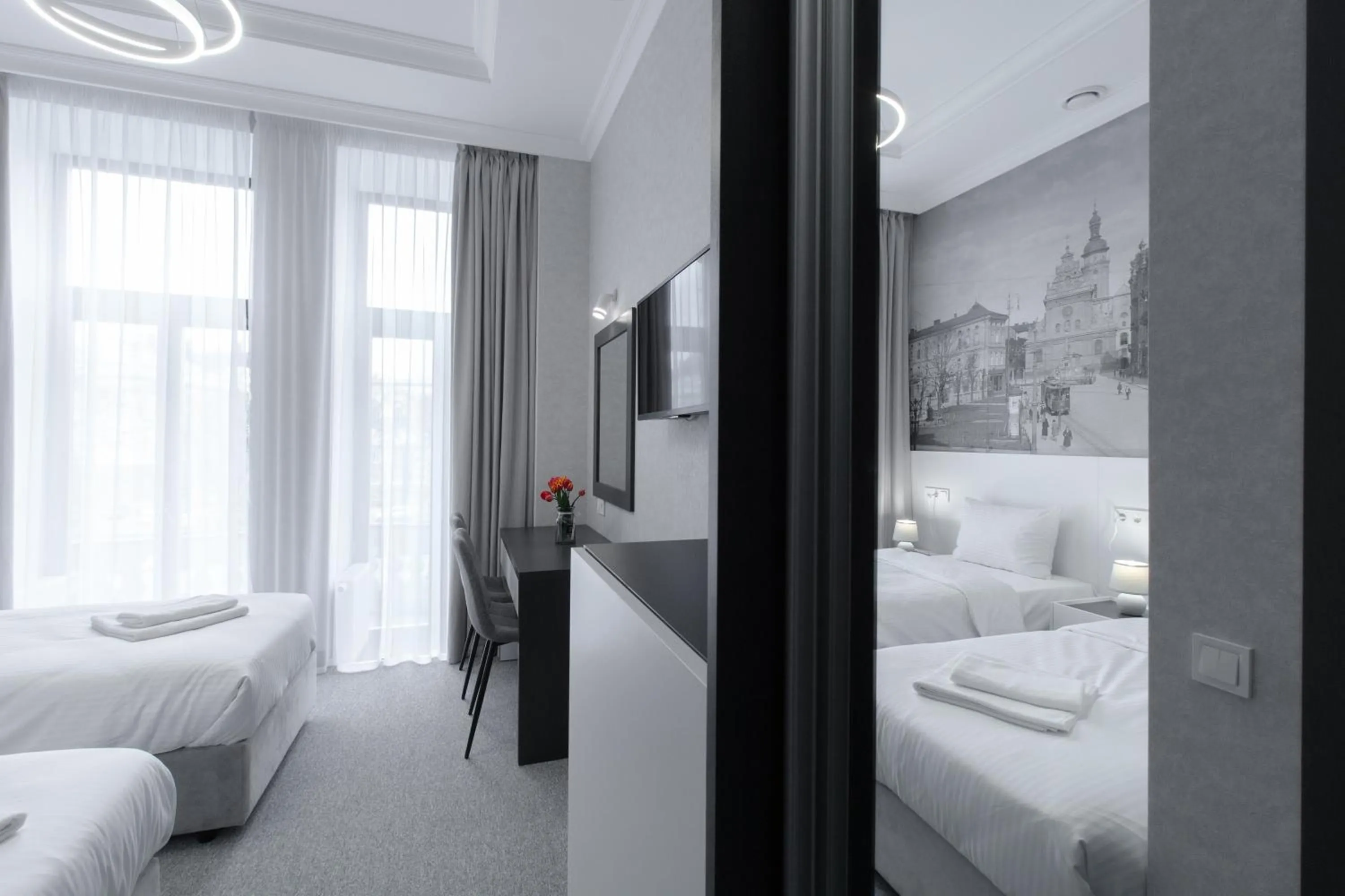 Photo of the whole room, Bed in Opera Passage Hotel & Apartments