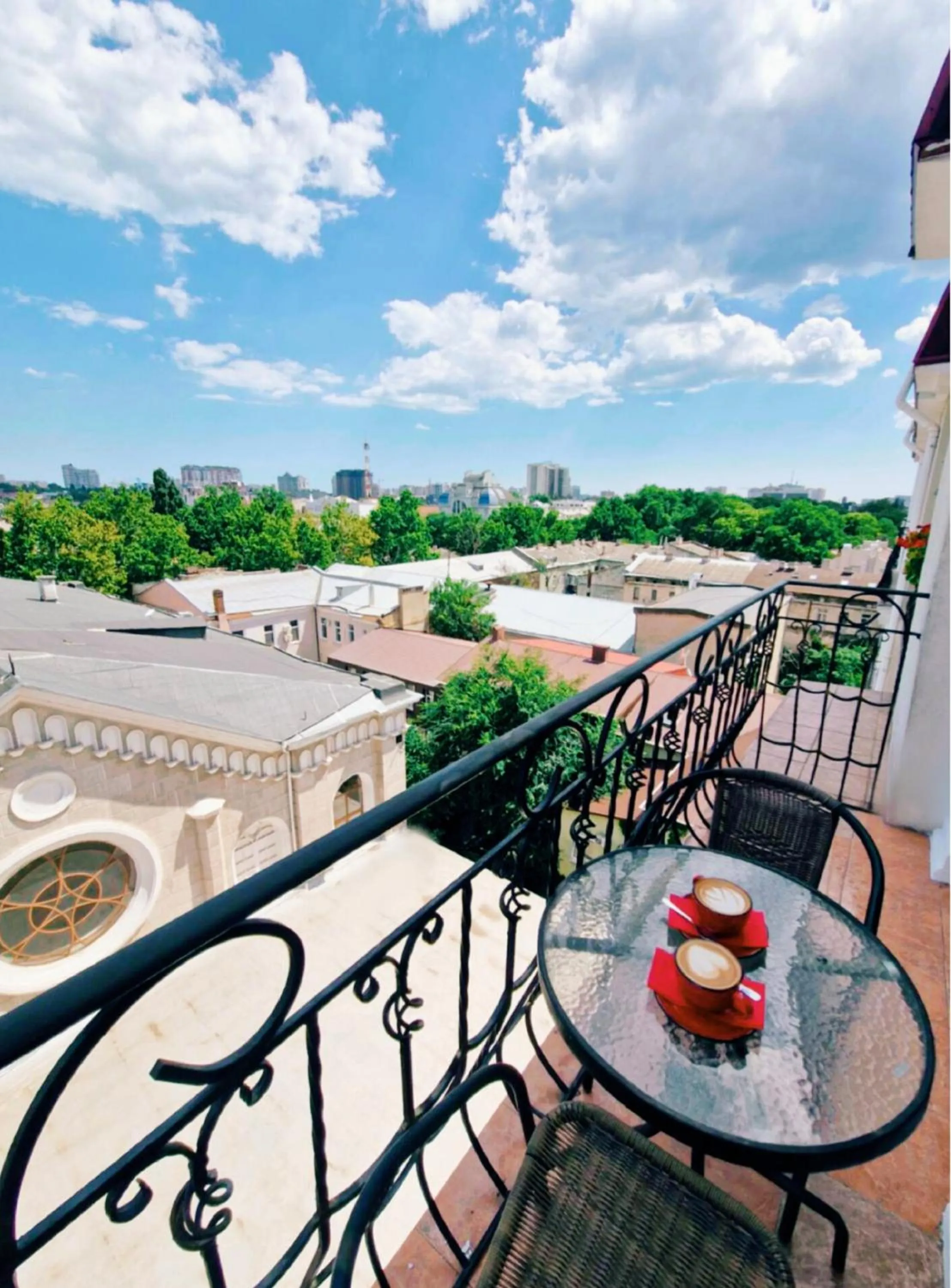 Balcony/Terrace in Boutique Hotel California