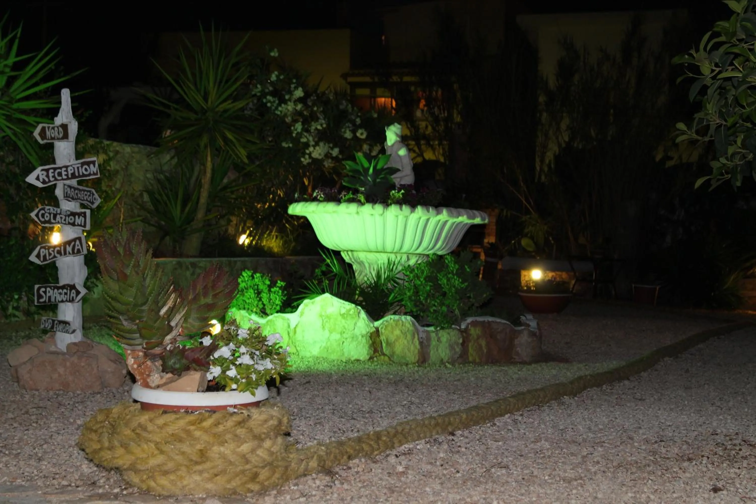 Garden in Luagos club Resort