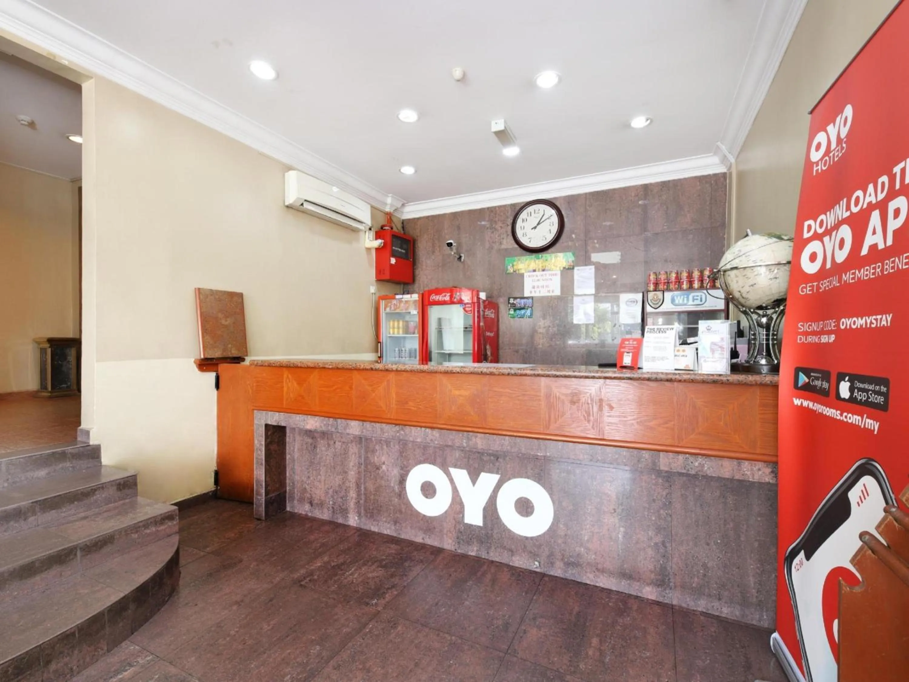 Lobby or reception in Super OYO 447 Comfort Hotel Meru