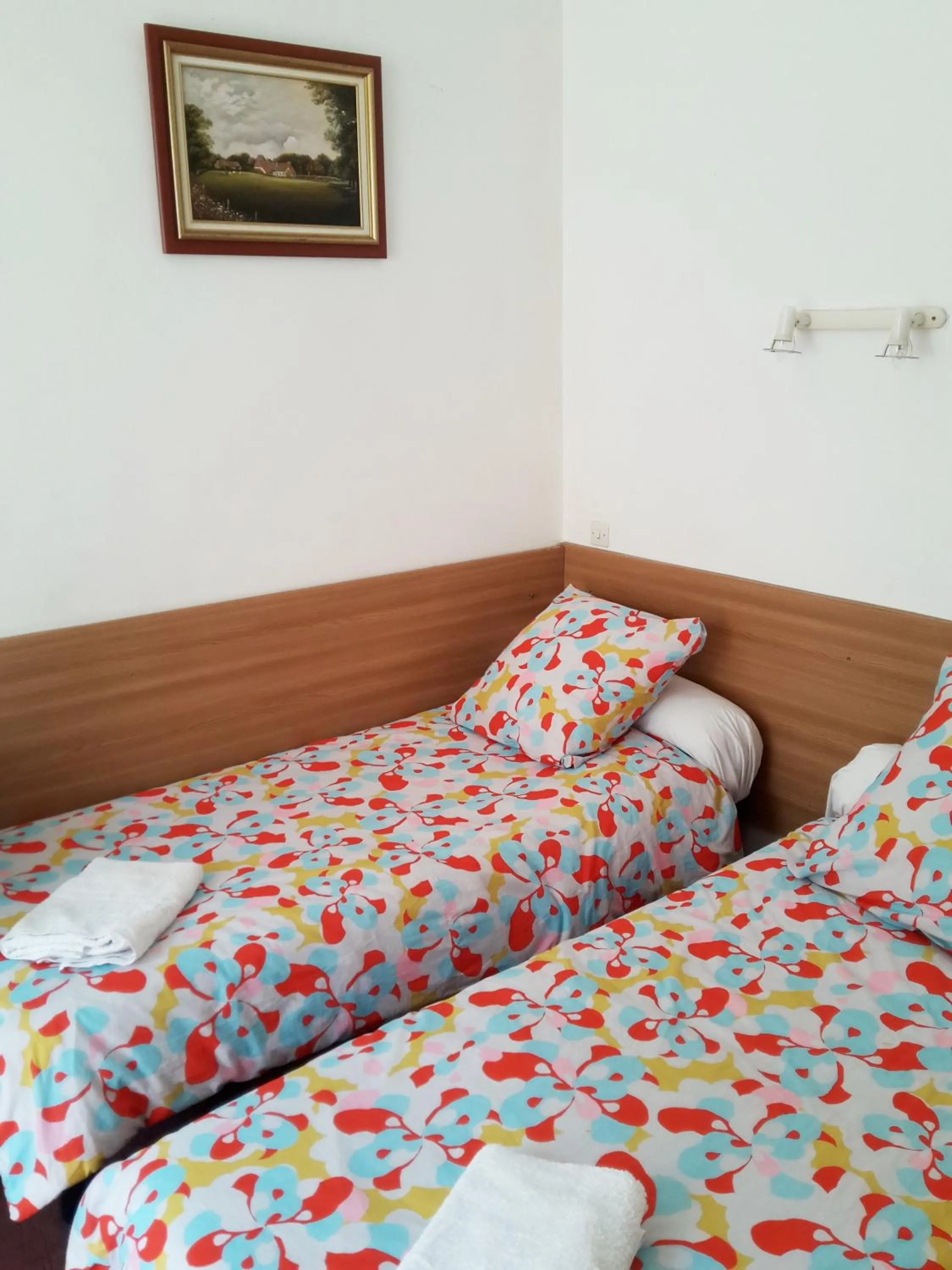 Bed in Hôtel Belle Meunière