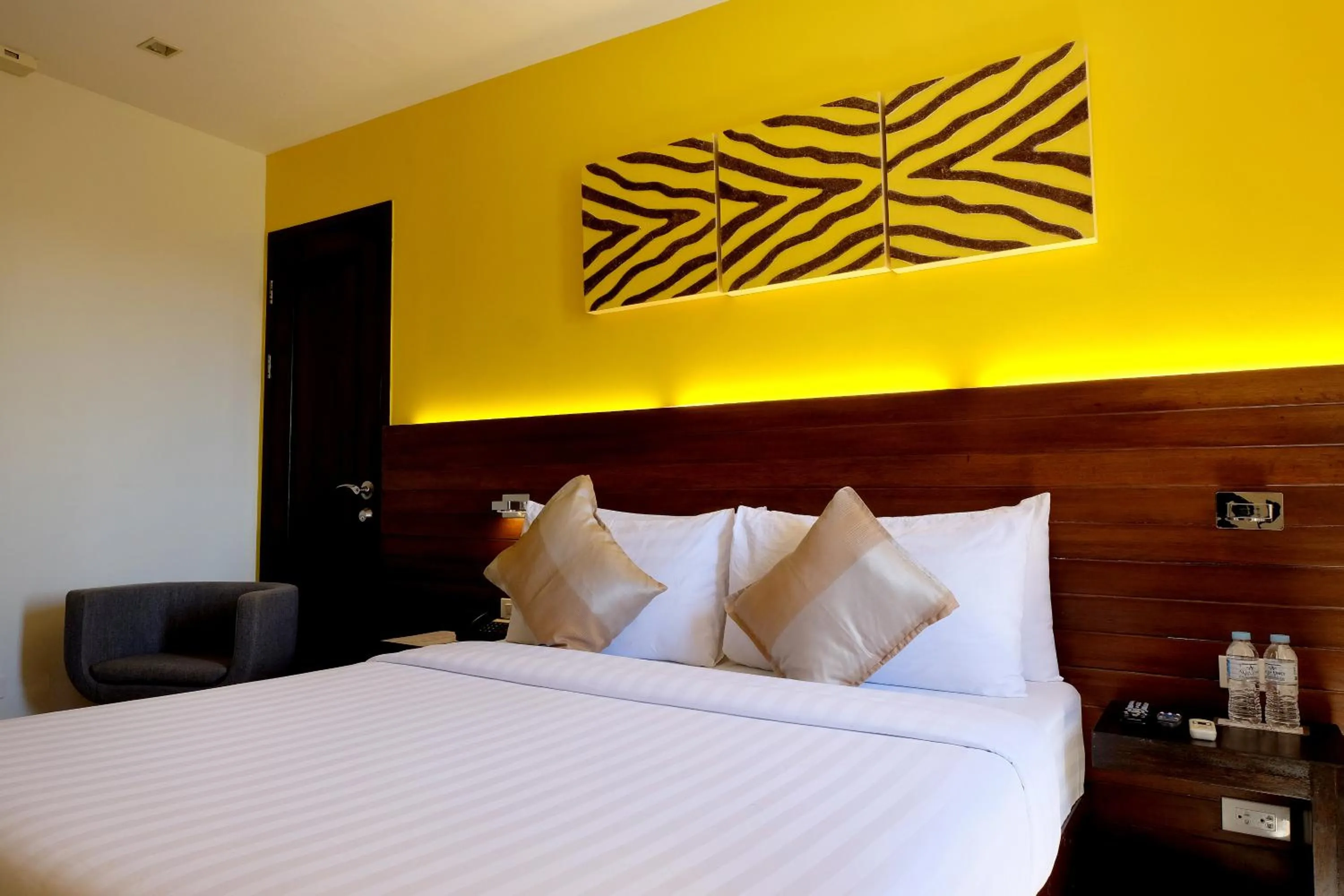 Photo of the whole room, Bed in Alba Uno Hotel