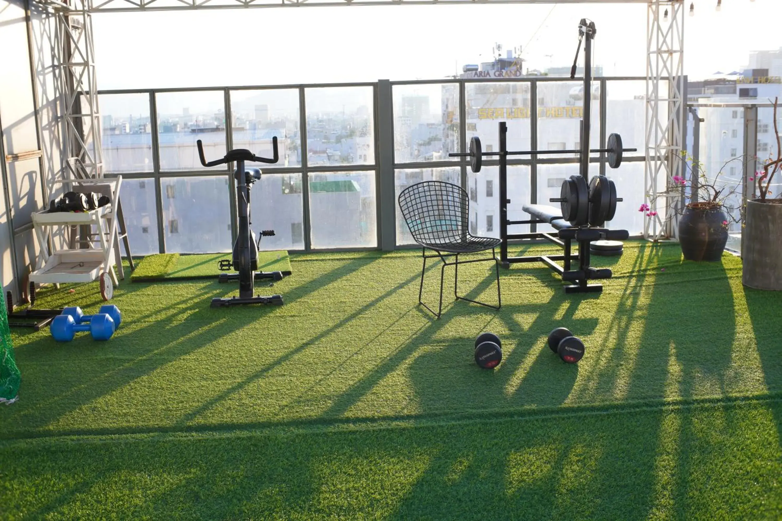 Fitness centre/facilities in Jolia Hotel Danang Beach Fitness centre/facilities in Jolia Hotel Danang Beach