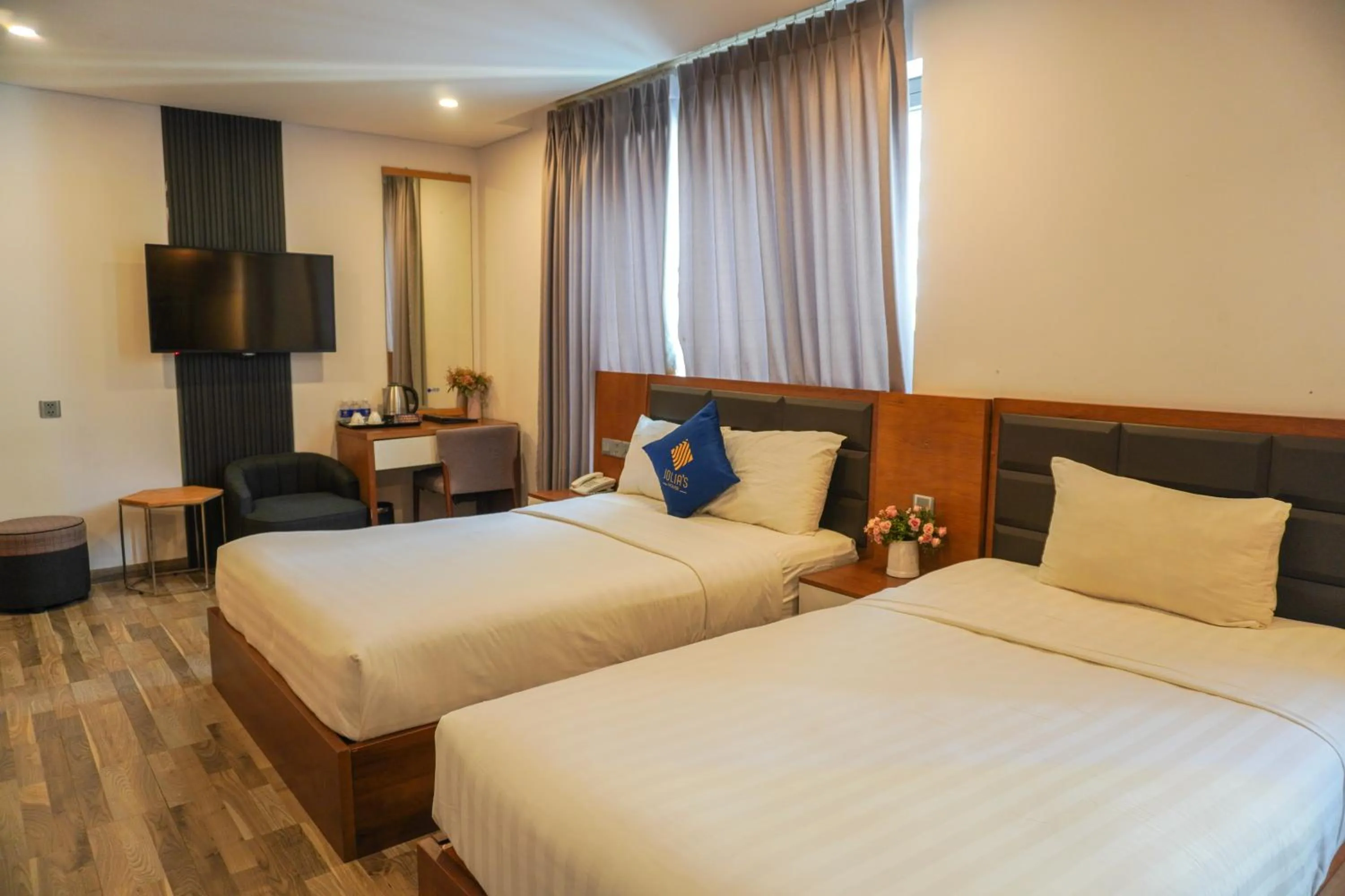 Bed in Jolia Hotel Danang Beach