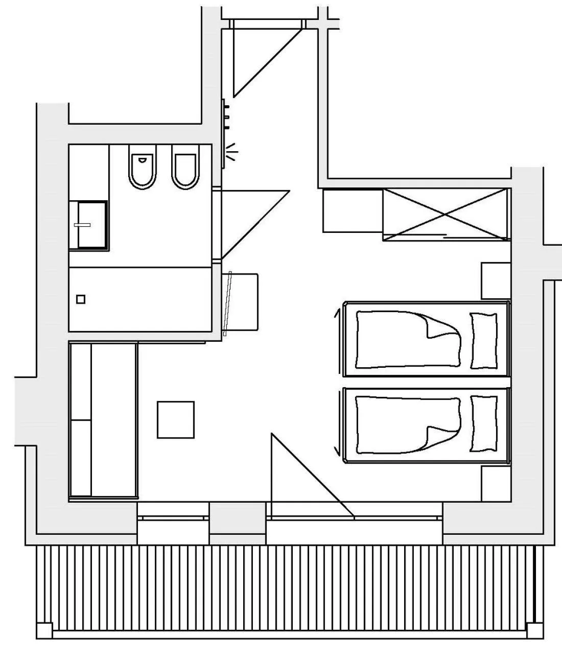 Floor plan in Declara B&B and apartaments