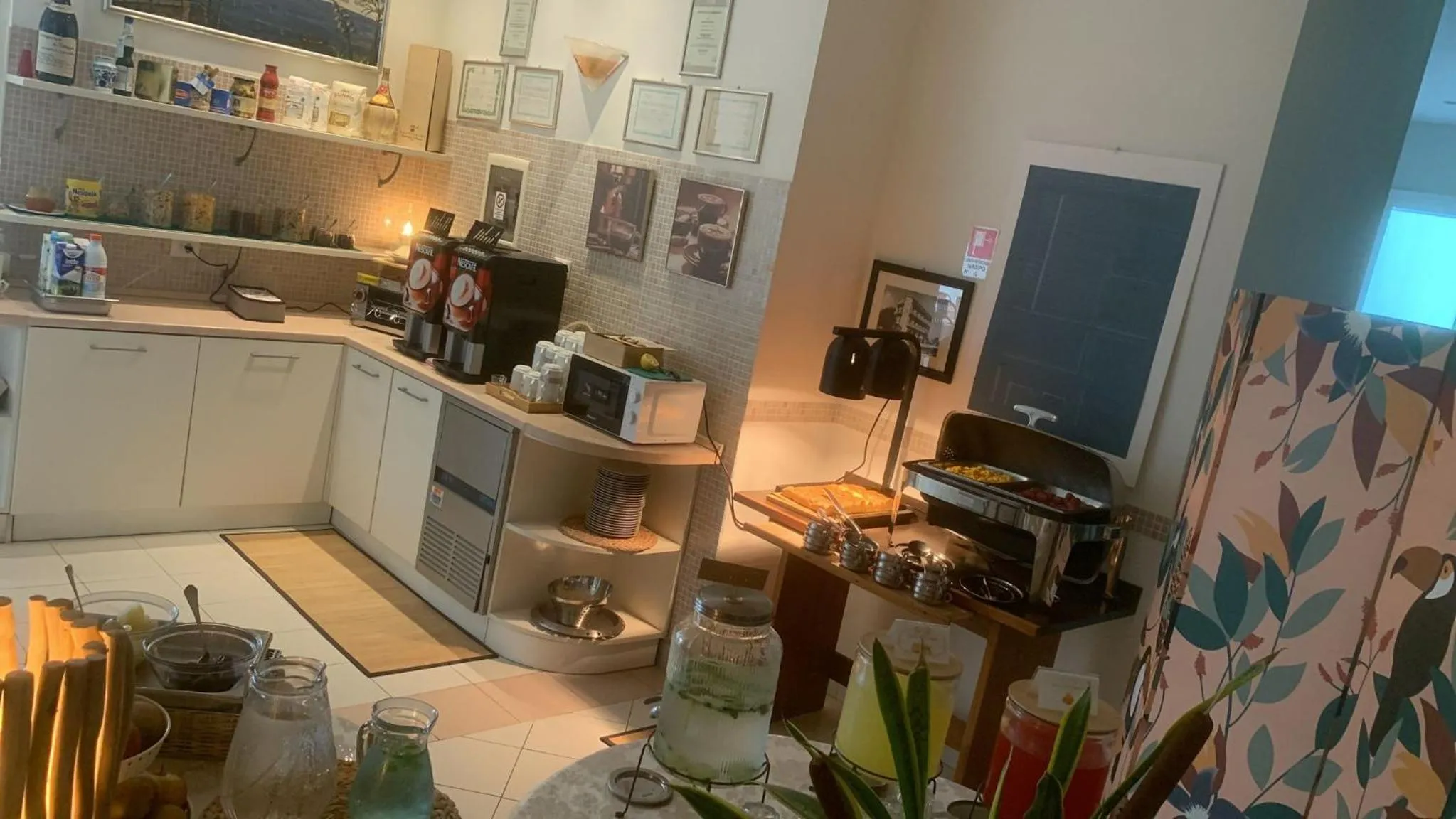 Breakfast in Hotel Rosati