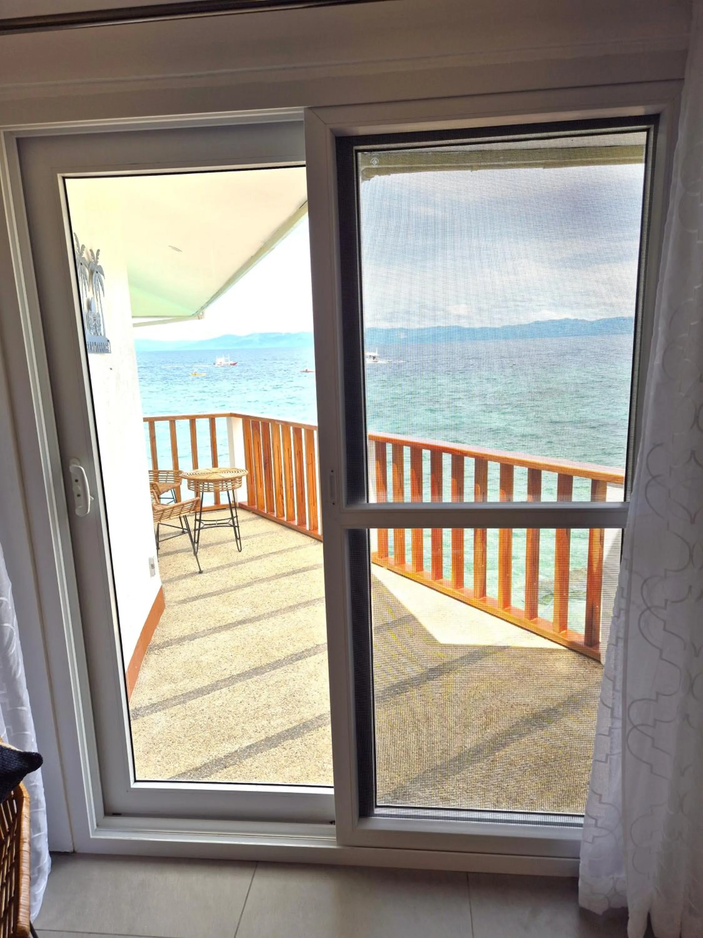 Balcony/Terrace in Quo Vadis Dive Resort