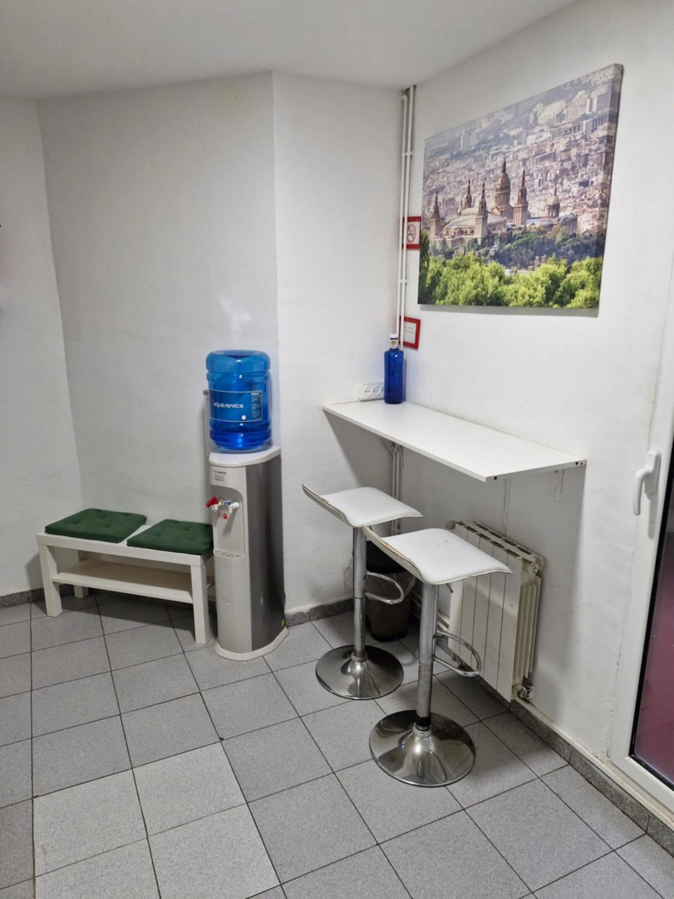 Decorative detail in Hostal Elkano