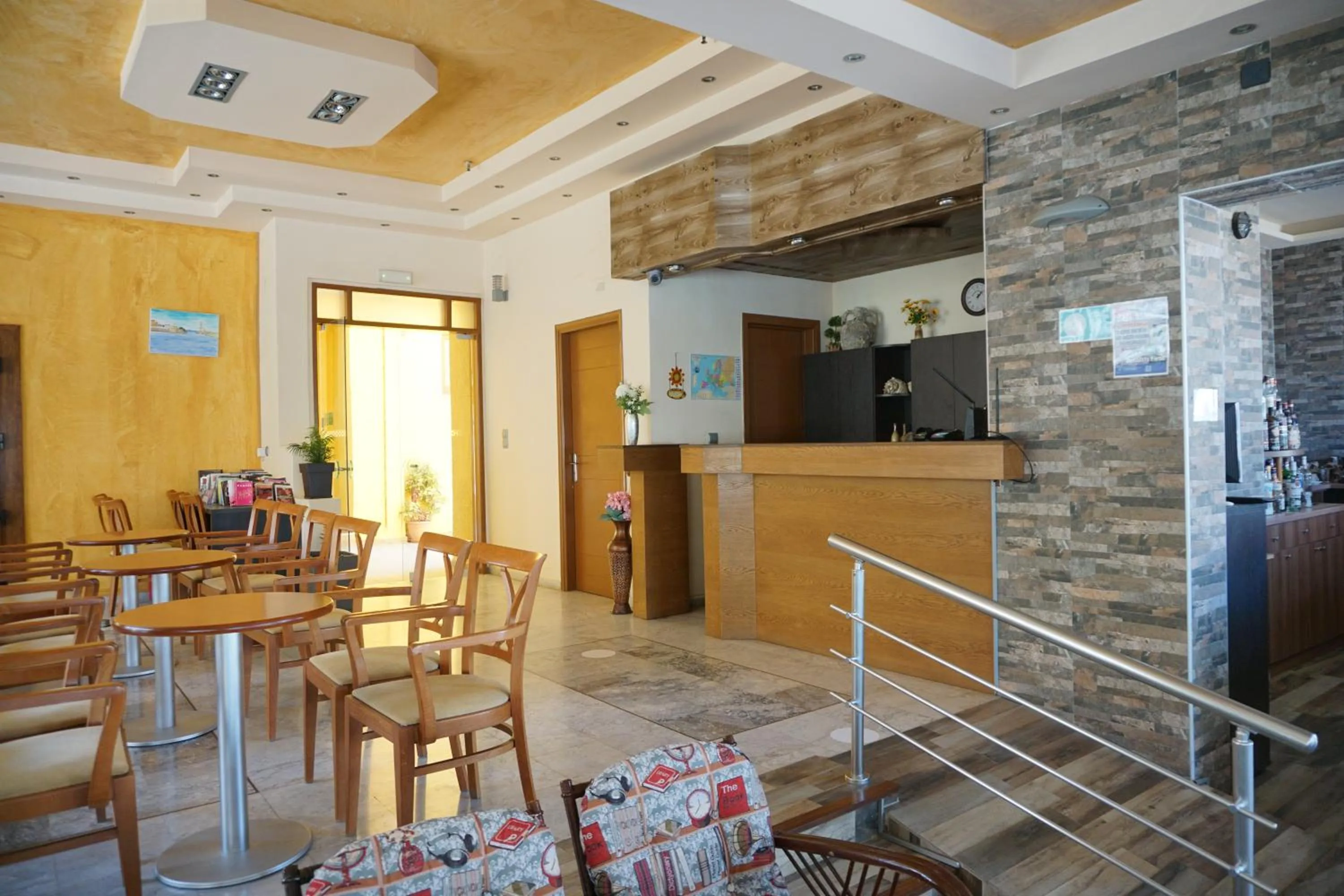 Lobby or reception in Katerini Apartments Hotel
