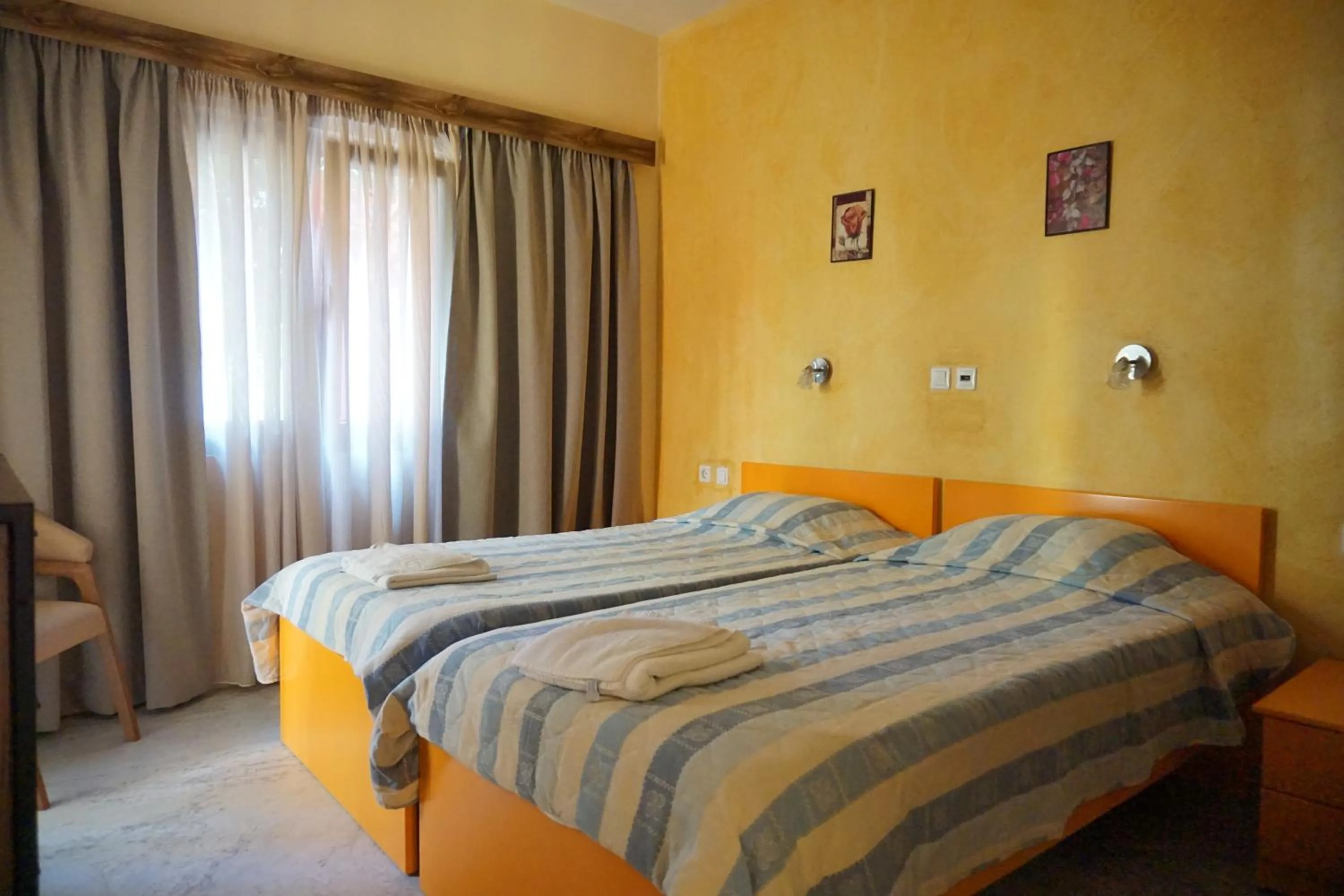 Bedroom in Katerini Apartments Hotel