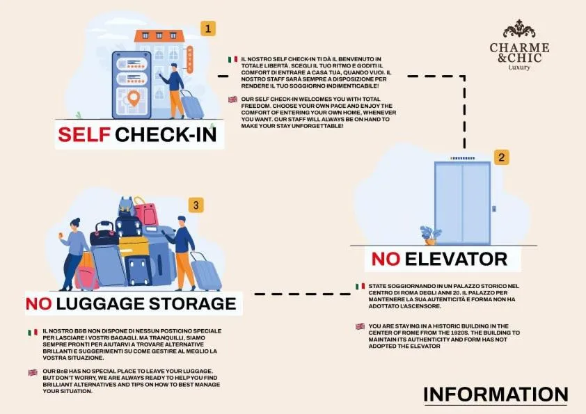 Text overlay in Charme & Chic Luxury