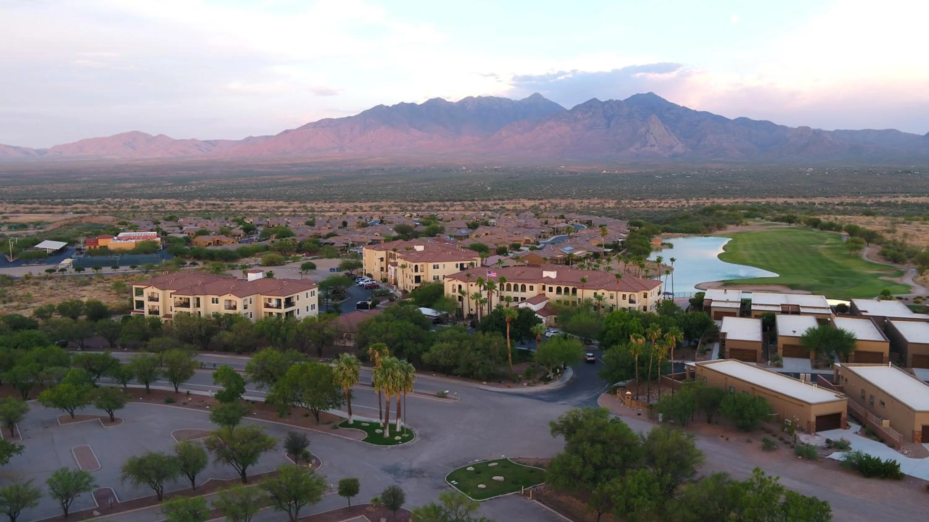 Property building in Canoa Ranch Golf Resort