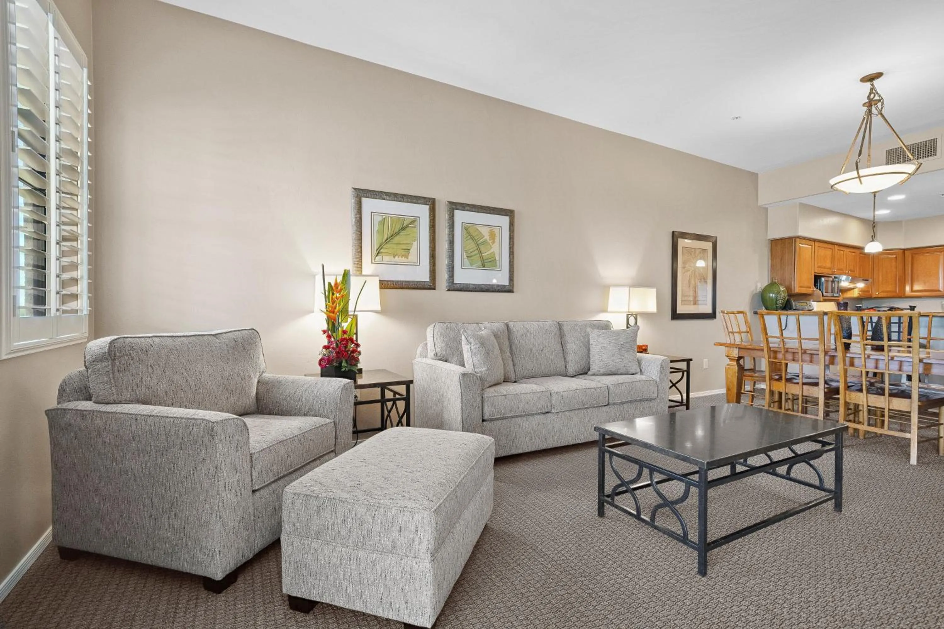 Living room in Canoa Ranch Golf Resort