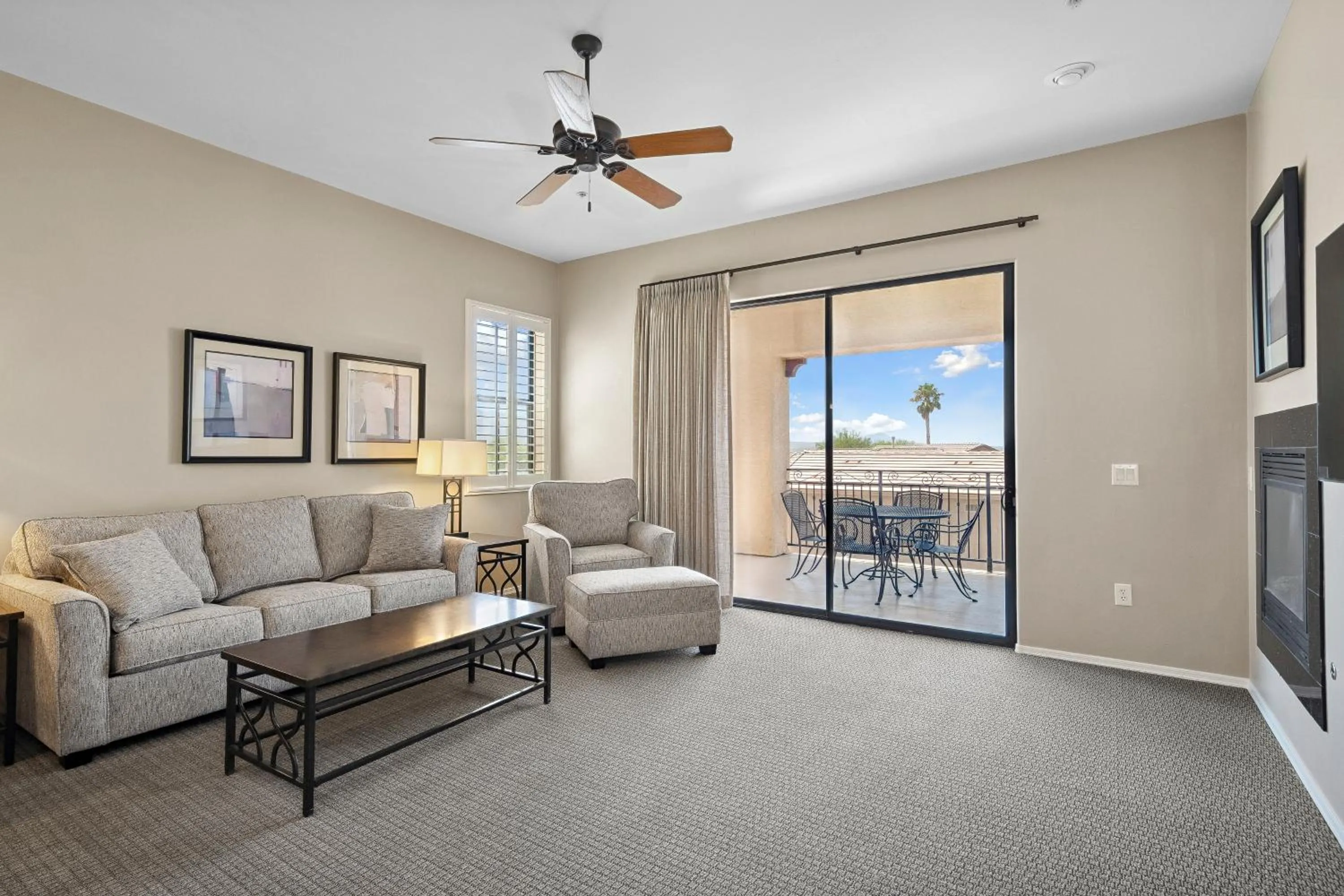 Living room in Canoa Ranch Golf Resort