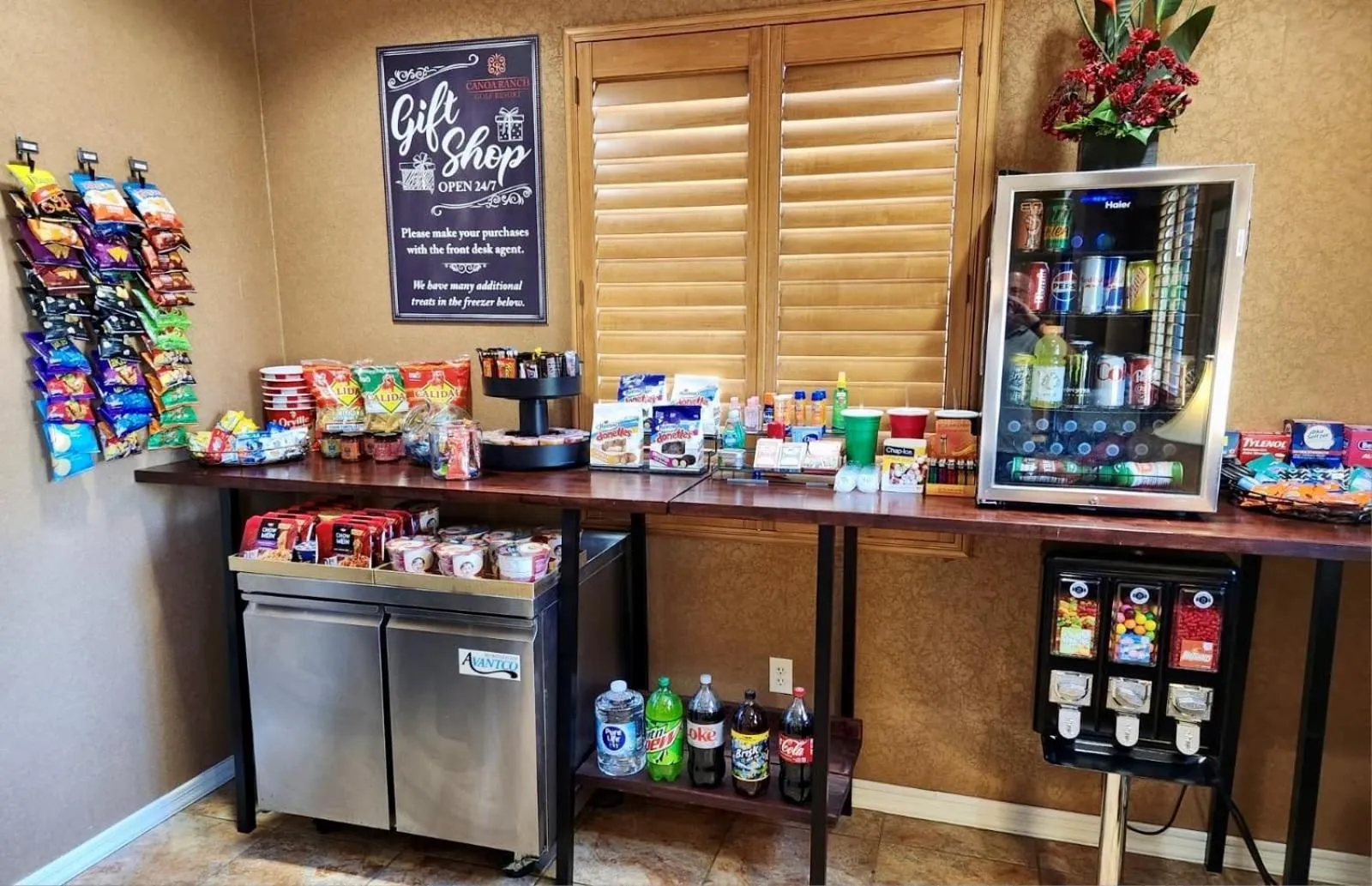 Food and drinks in Canoa Ranch Golf Resort