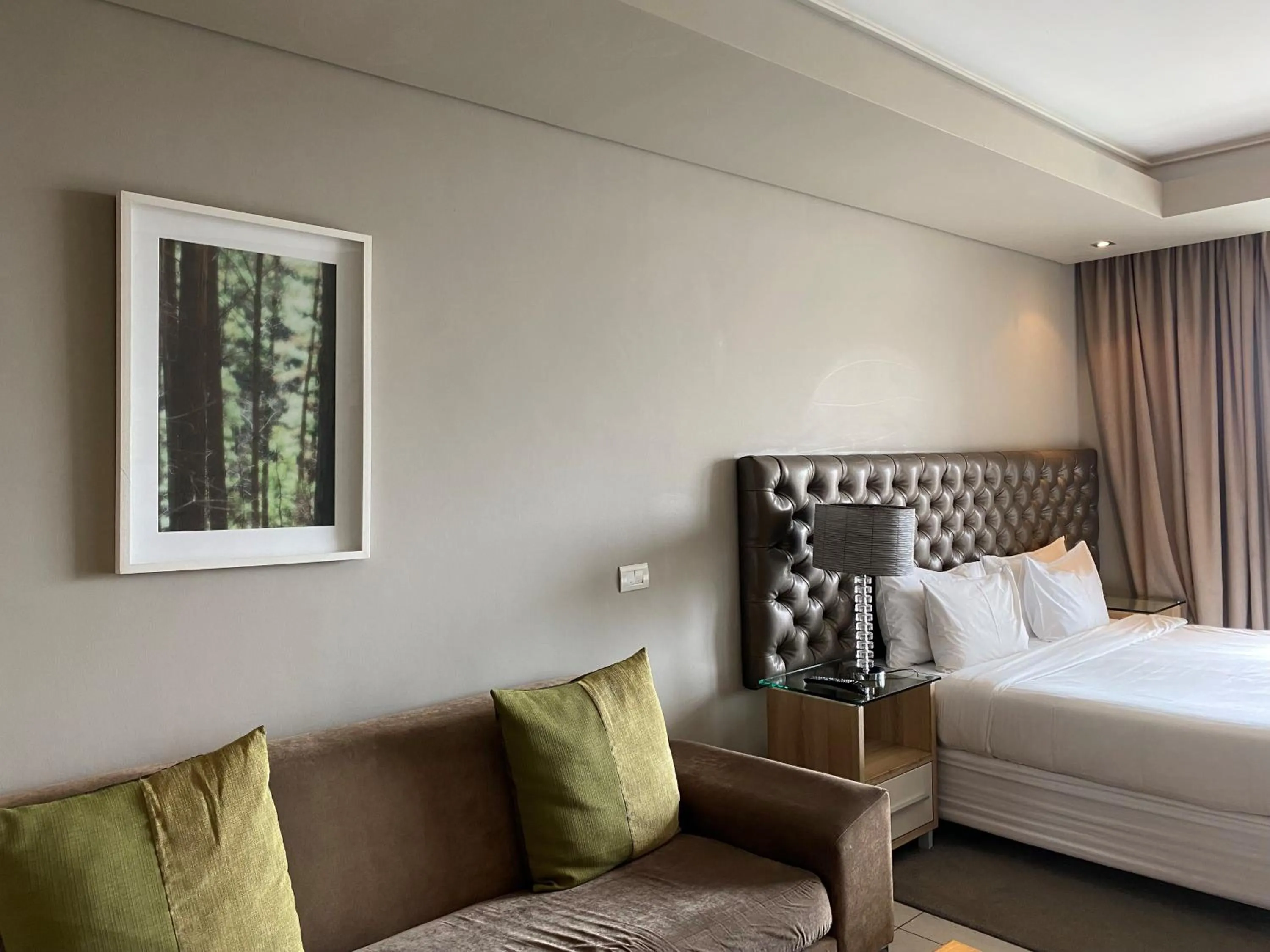 Bed in The Residences at Crystal Towers