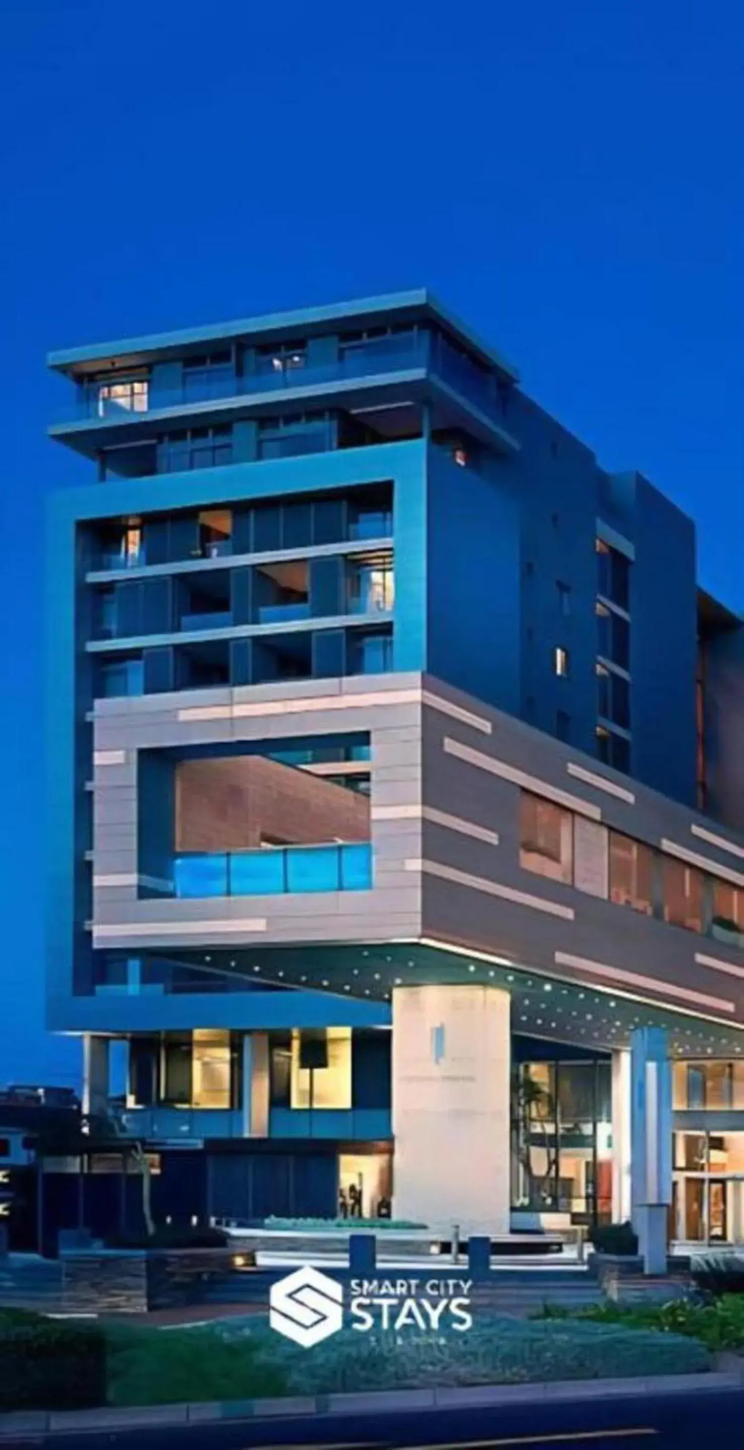 Property building in The Residences at Crystal Towers Property building in The Residences at Crystal Towers