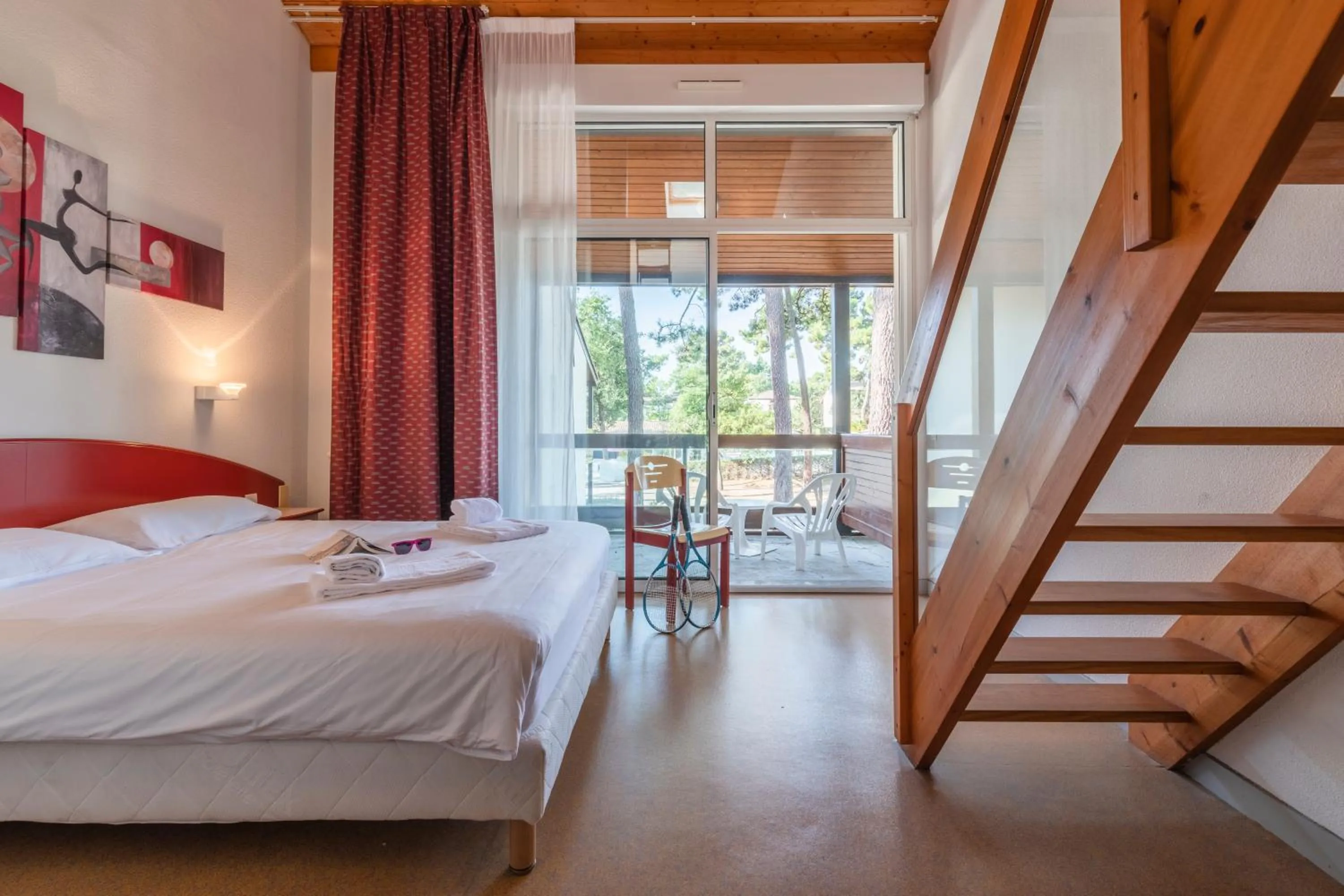 Bed in Azureva Ronce les Bains
