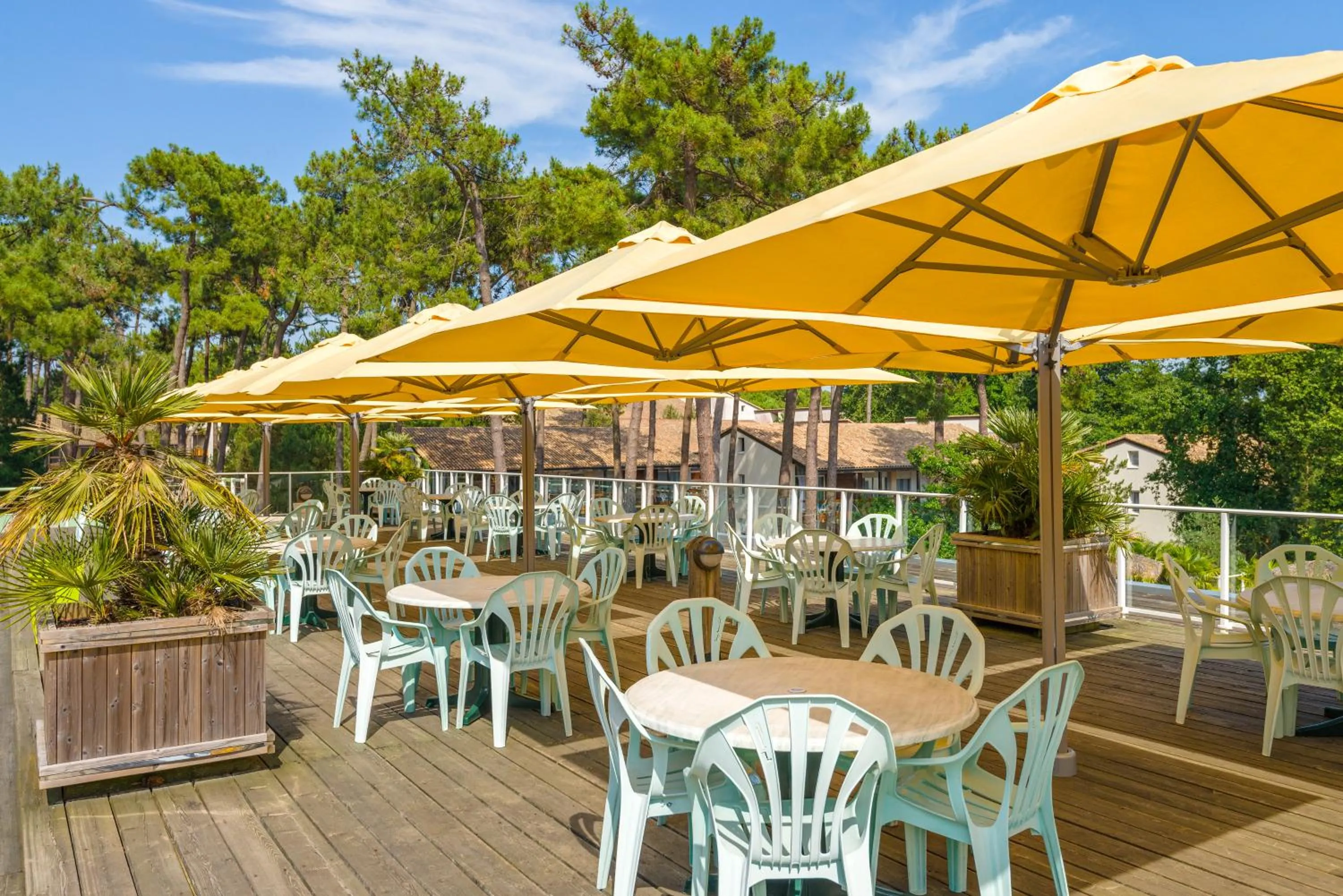 Patio in Azureva Ronce les Bains