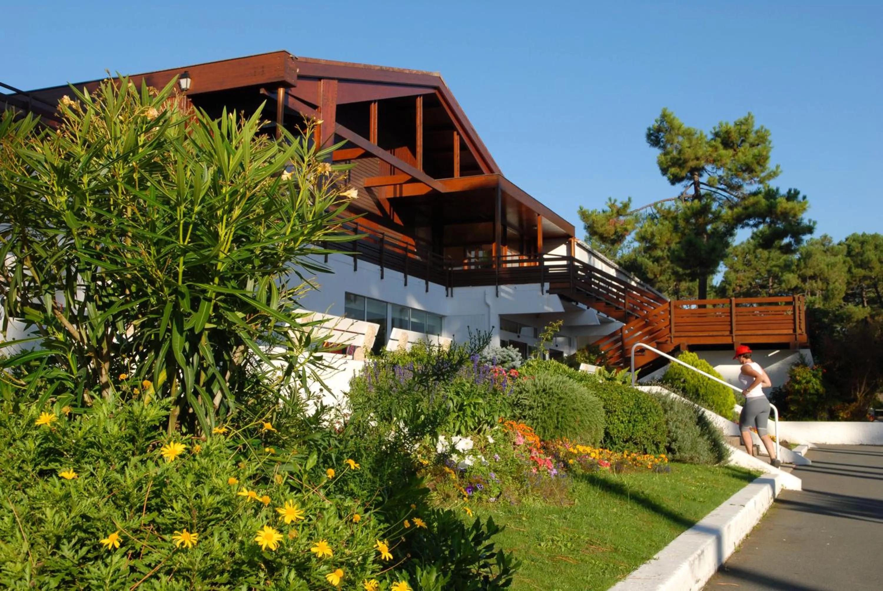 Garden in Azureva Ronce les Bains