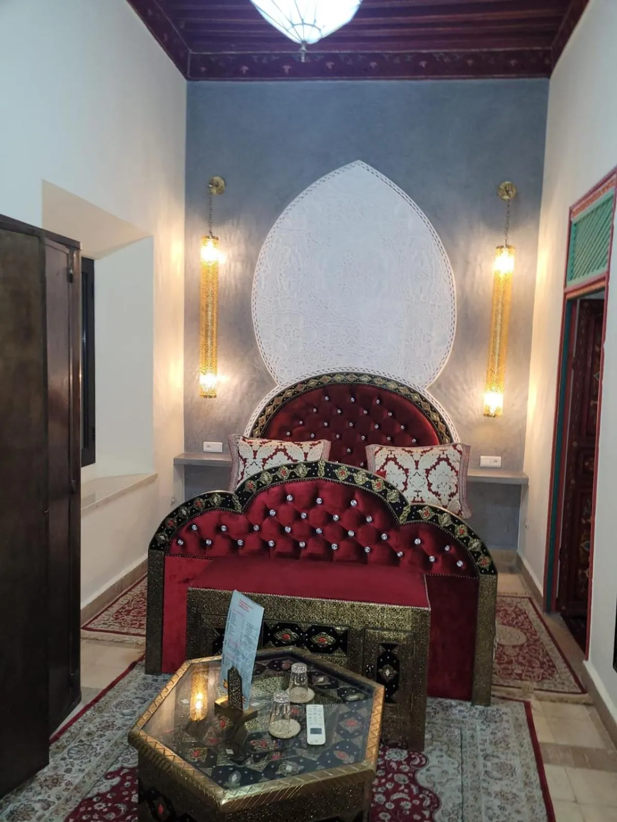 Photo of the whole room, Bed in Riad Bayti