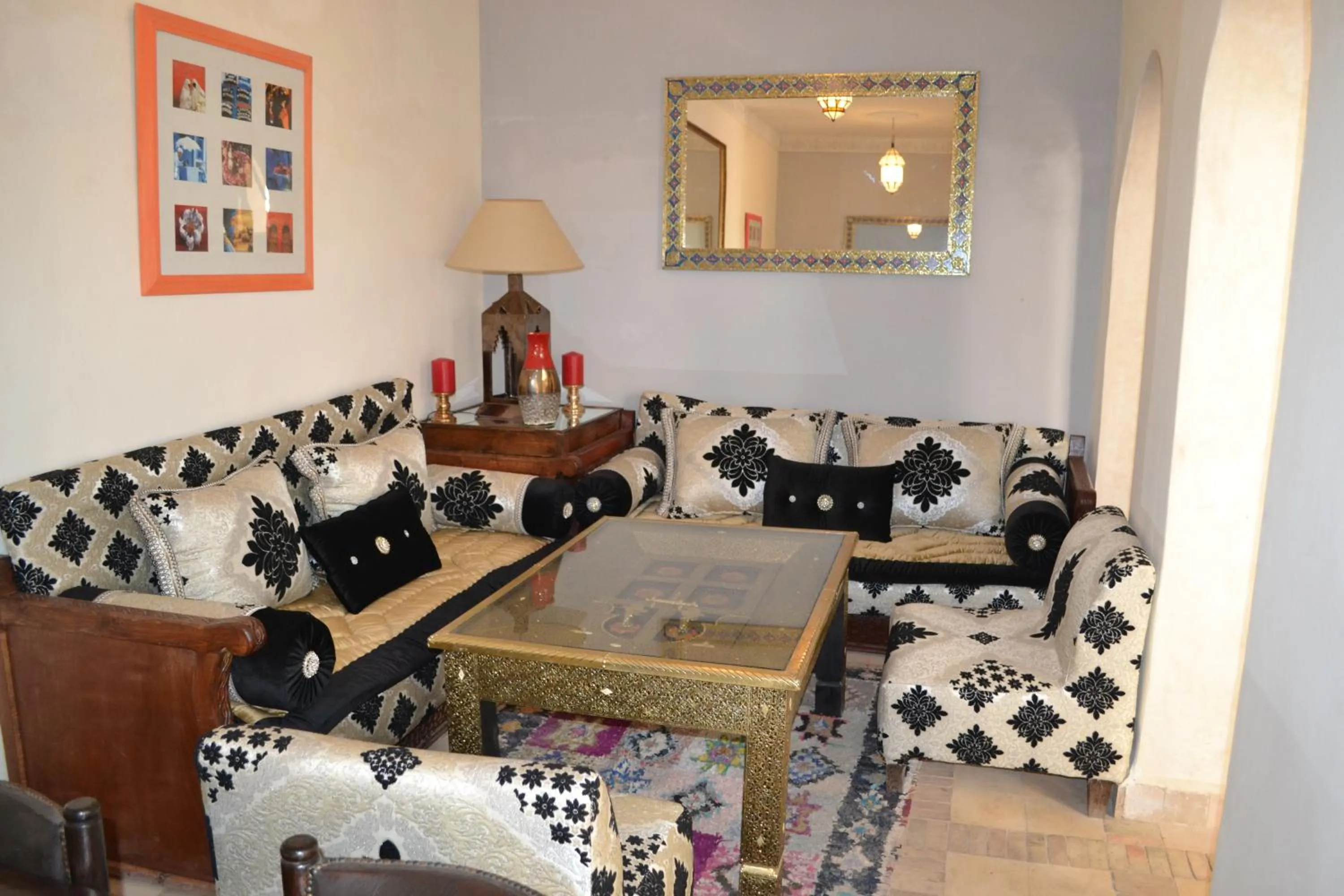 Living room in Riad Bayti