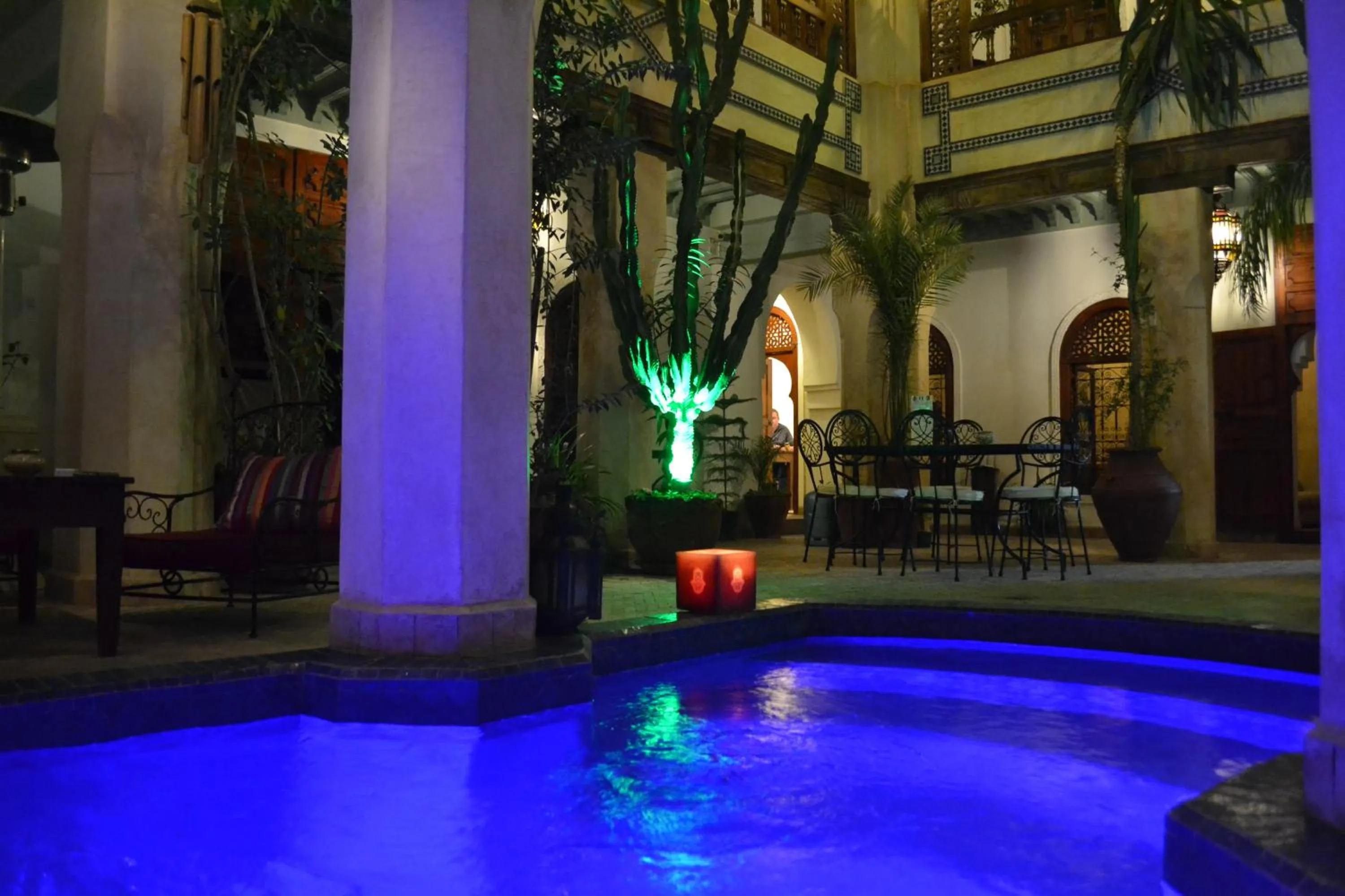 Decorative detail in Riad Bayti