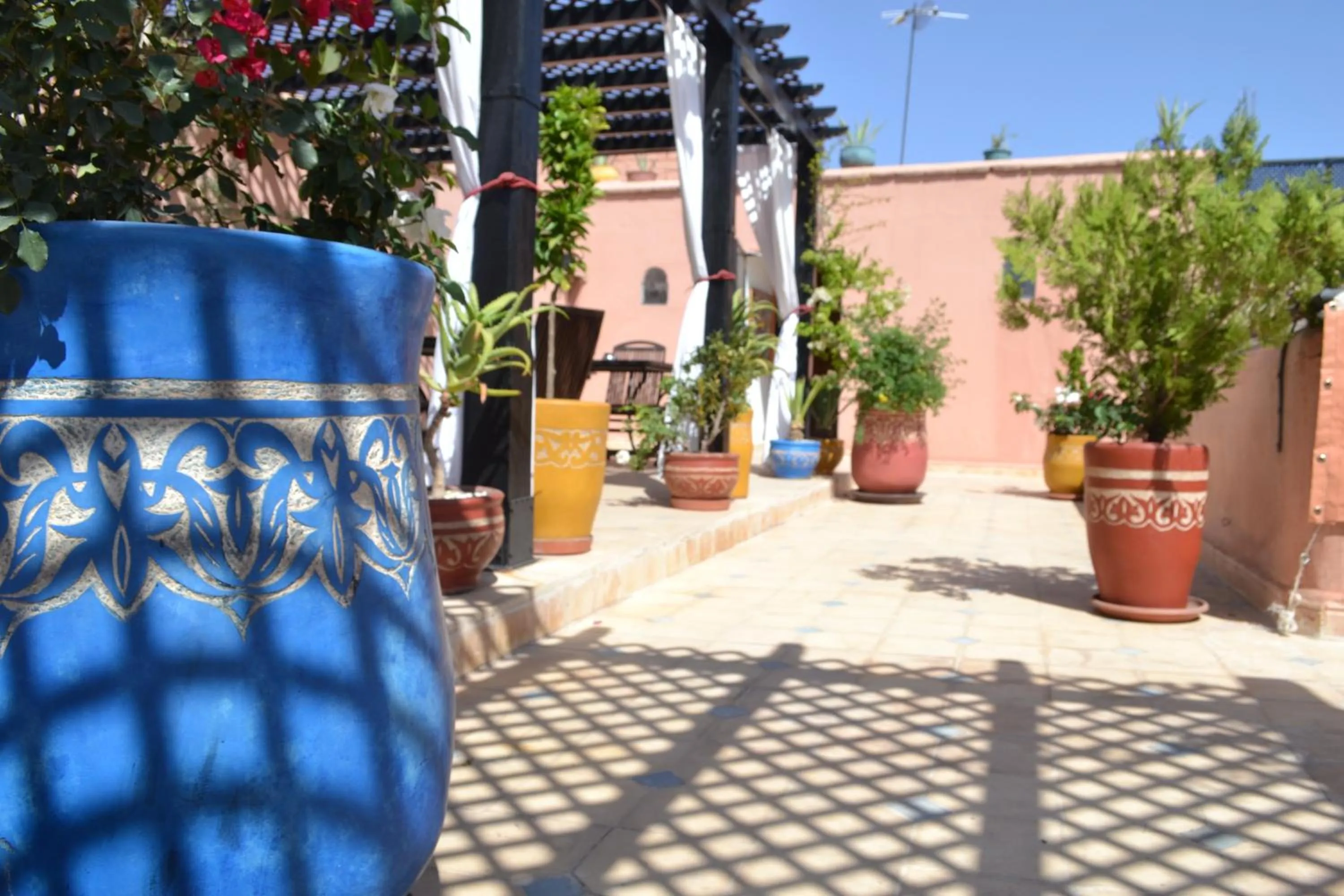 Patio in Riad Bayti