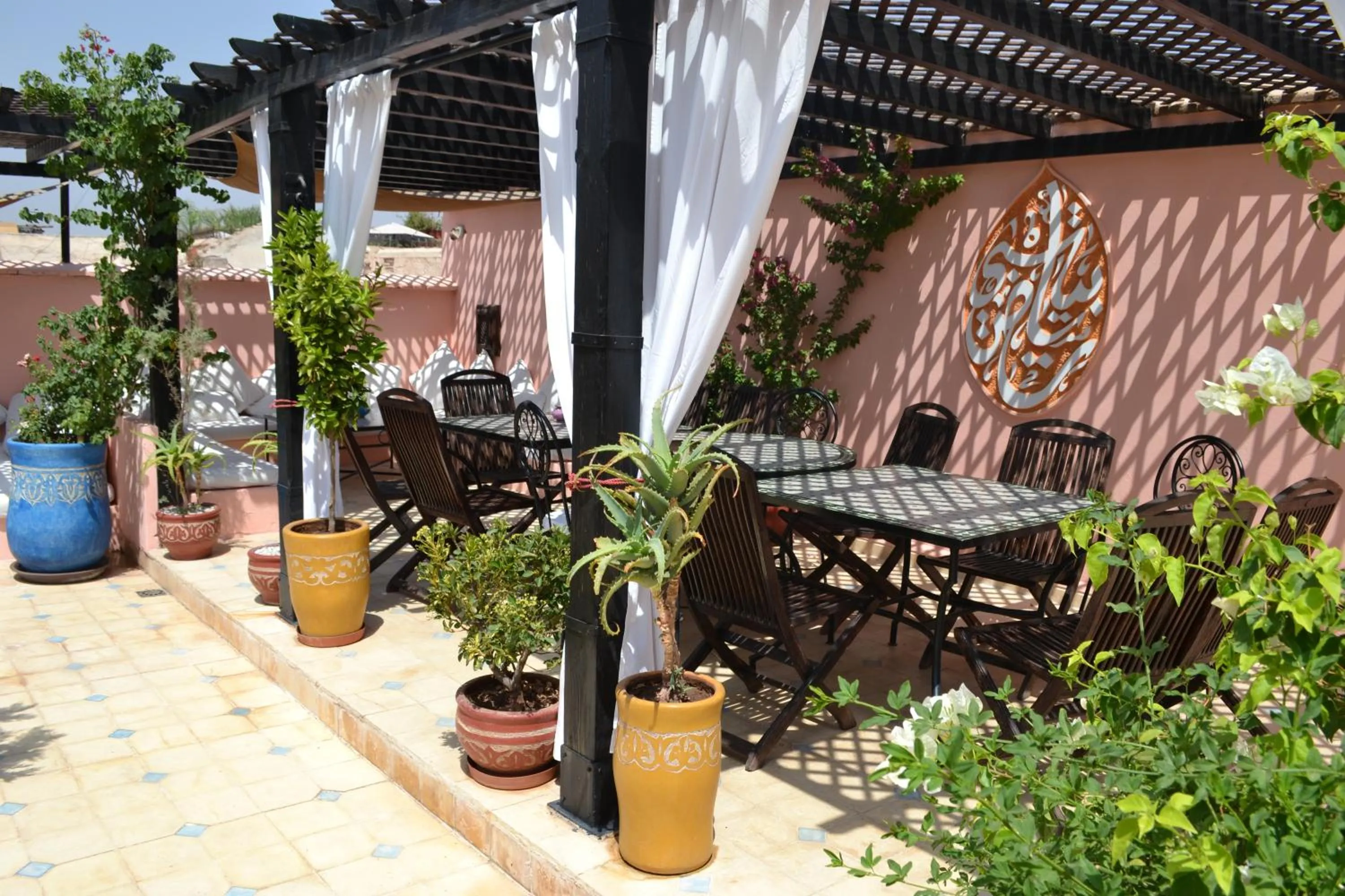 Patio in Riad Bayti