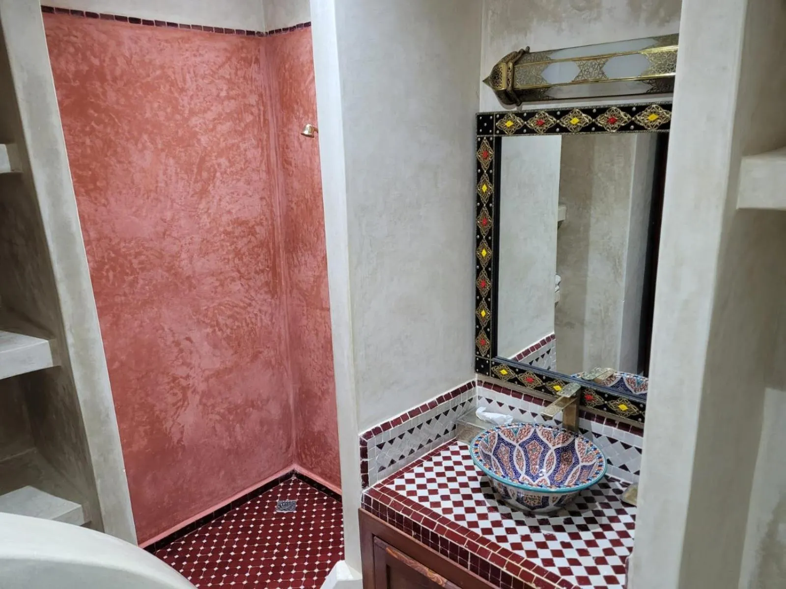 Bathroom in Riad Bayti