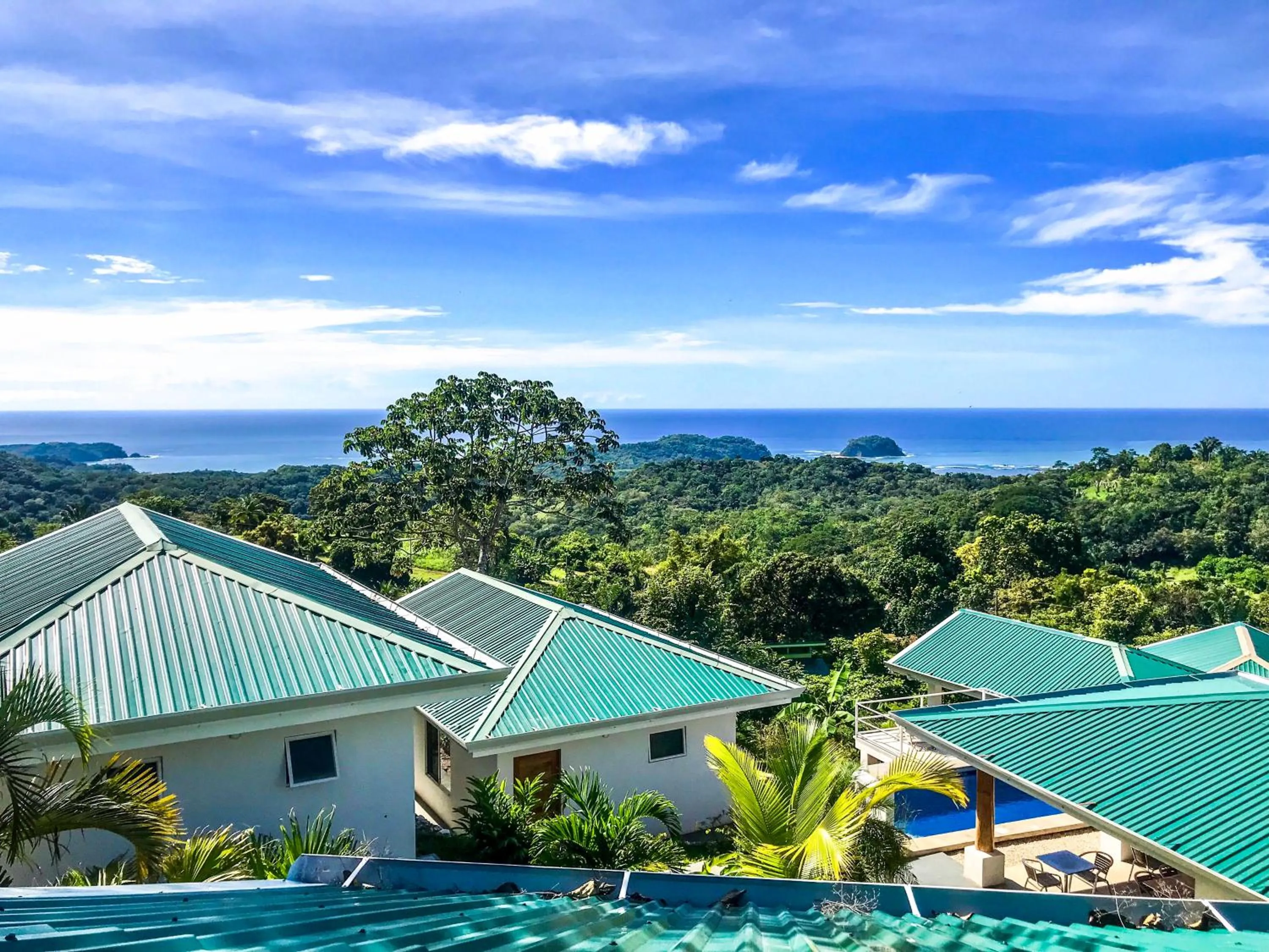 Bird's eye view in Lodge Las Estrellas de Samara - Ocean View